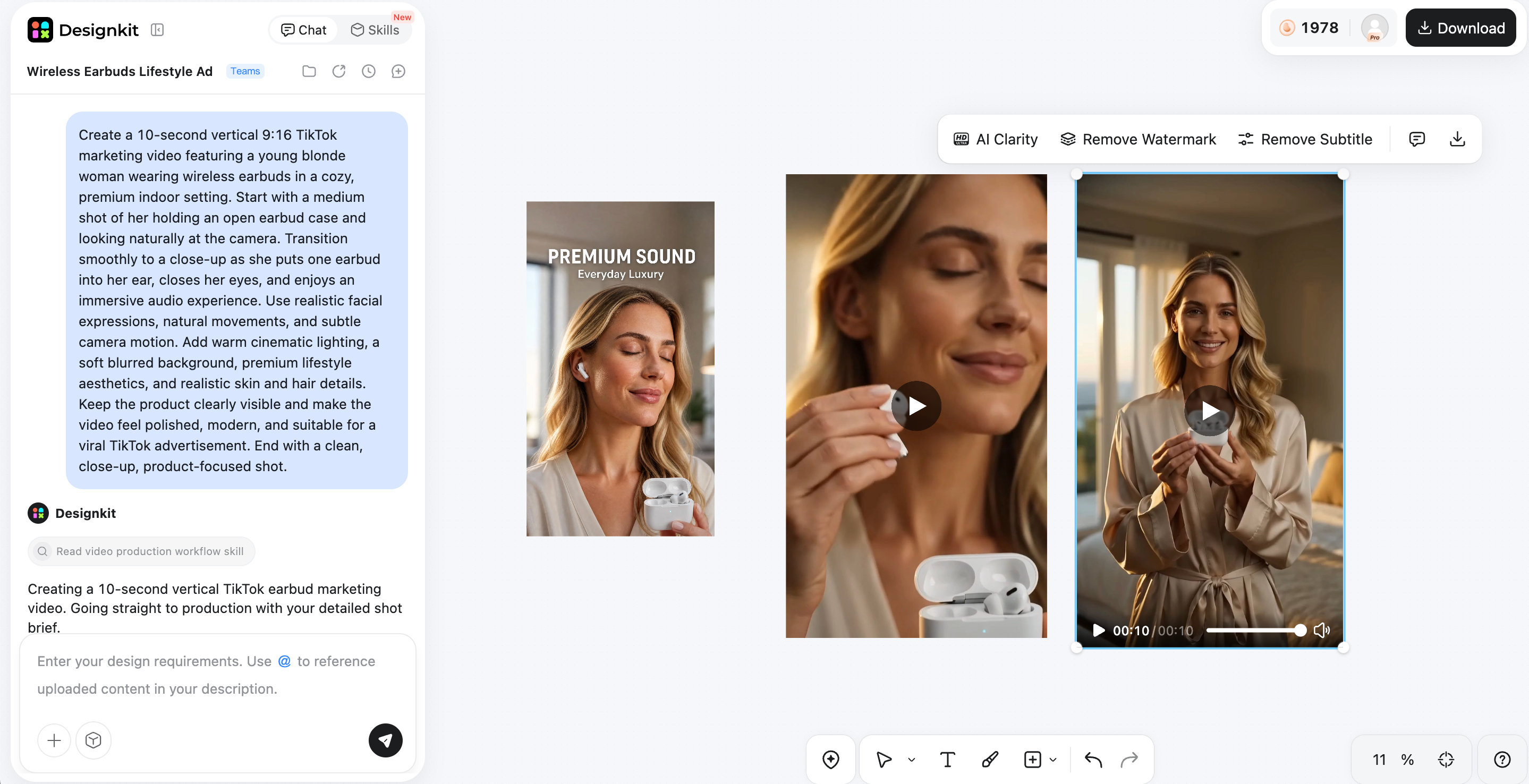 3 Steps to Create TikTok-Ready Visuals With Designkit Refine and Prepare for Publishing