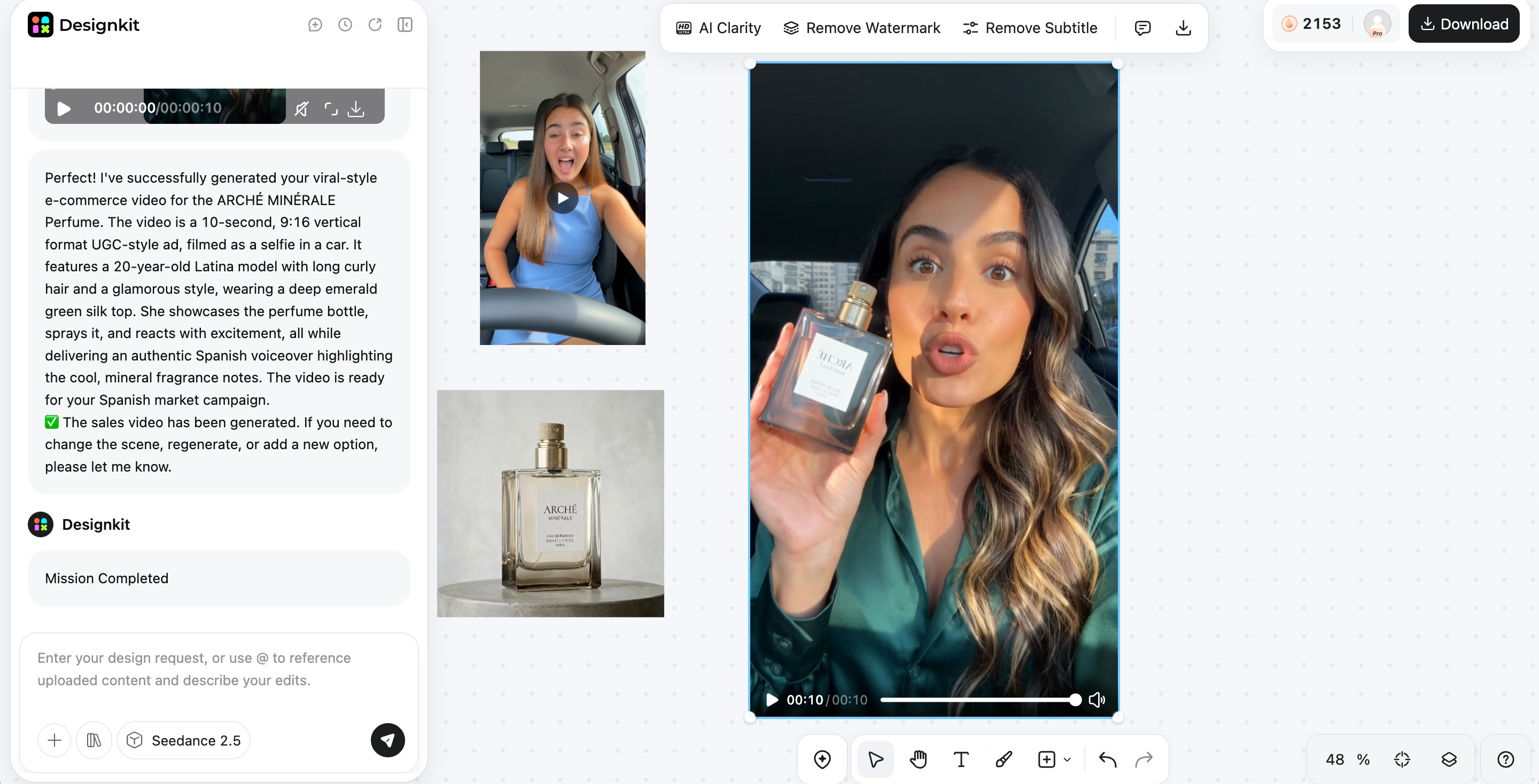 3 steps to creating engaging videos with Designkit Customize your design with AI