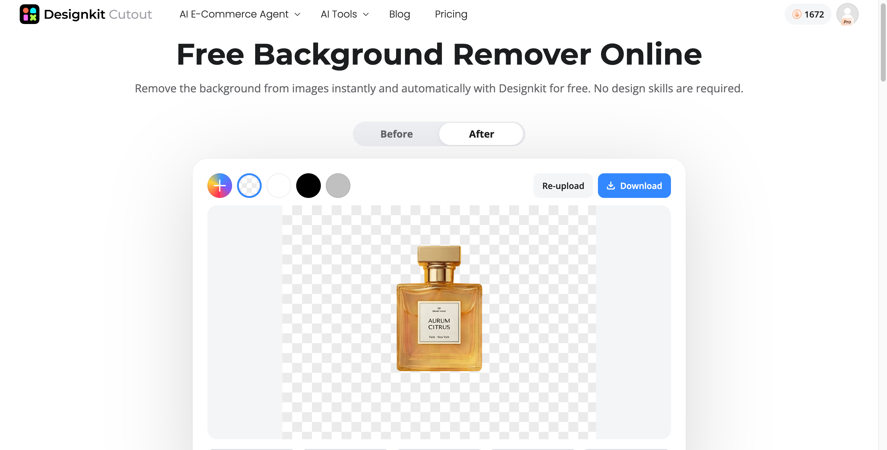 Remove Backgrounds Faster and Create New Visuals Upload and Remove Image Backgrounds