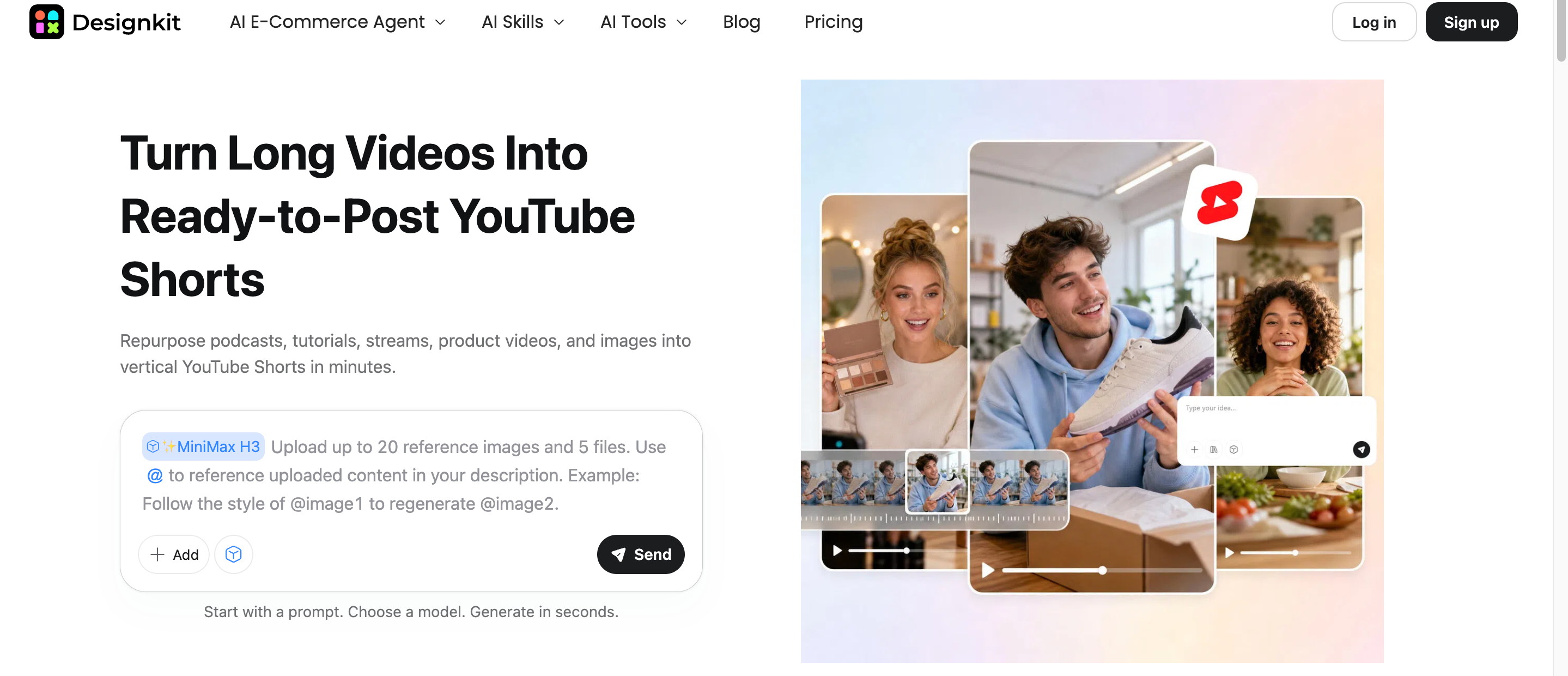 Designkit YouTube Shorts Maker