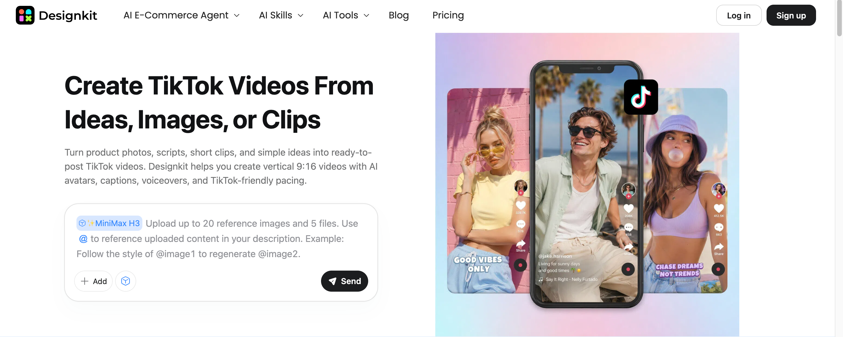 How Designkit supports consistent TikTok content Designkit TikTok Video Maker