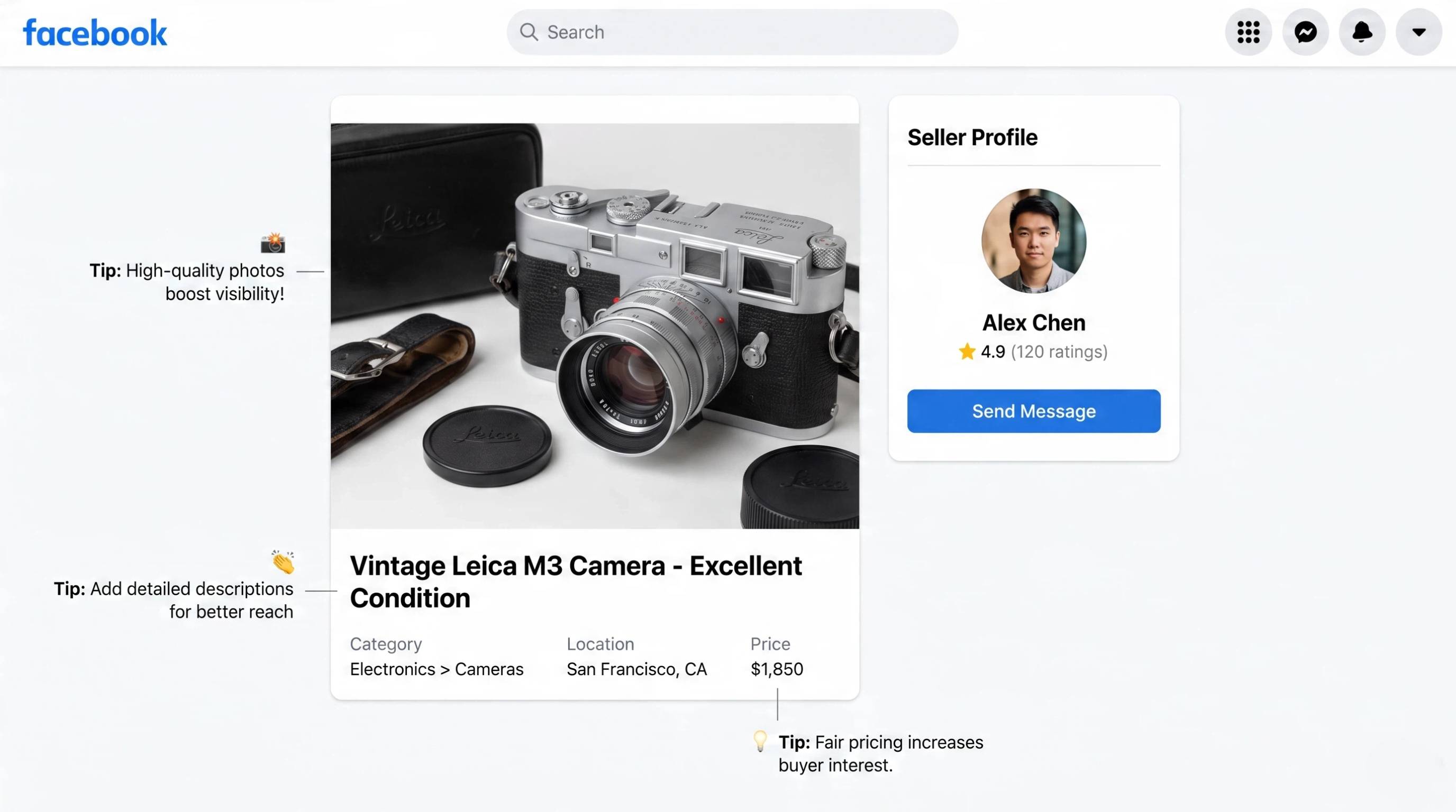 How To Sell on Facebook Marketplace Set Competitive Pricing