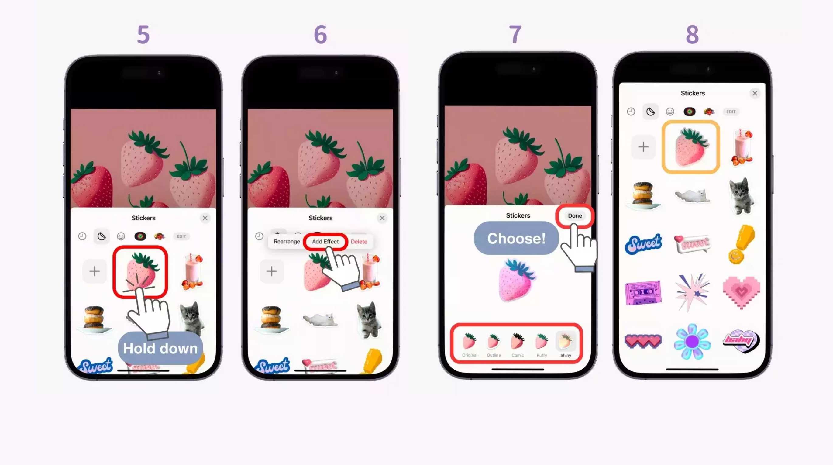 How to Make a Sticker on an iPhone From a Photo Customize and Find and Use Your Sticker