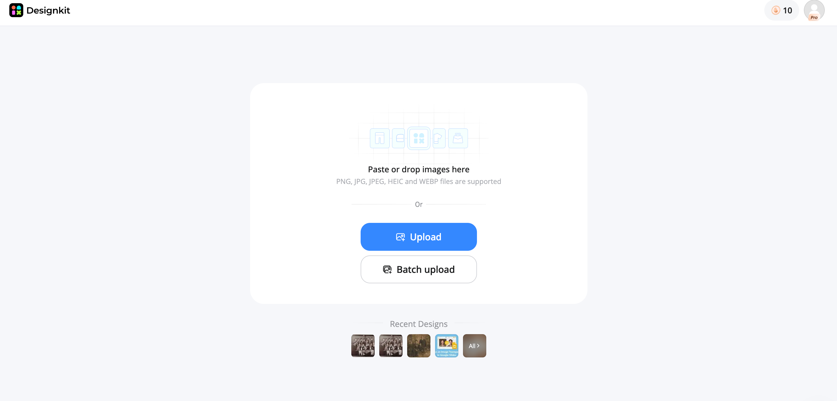 Remove Backgrounds Instantly with Designkit Upload Your Image