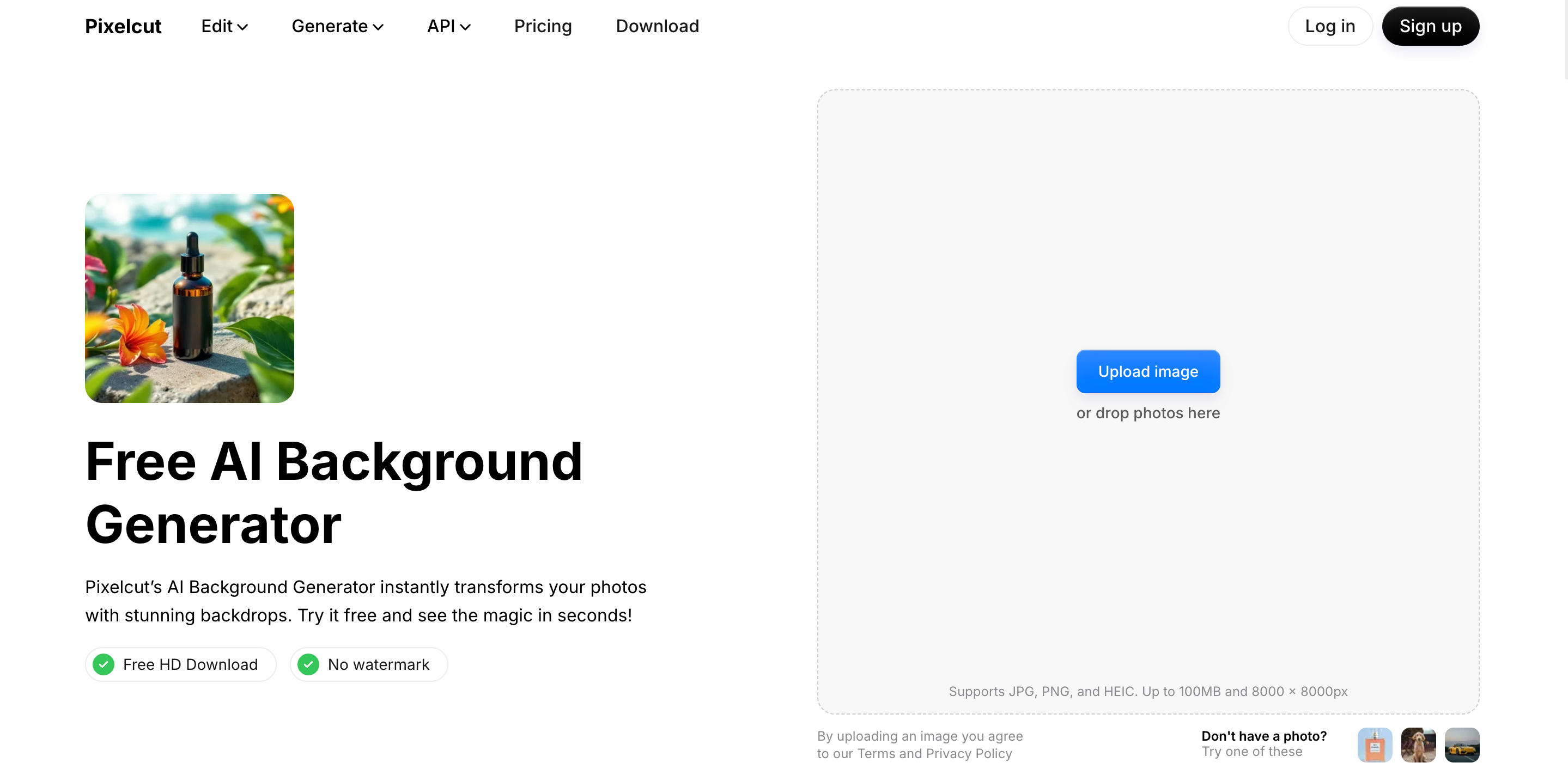 Pixelcut AI Feature Review Pixelcut AI Background Generator