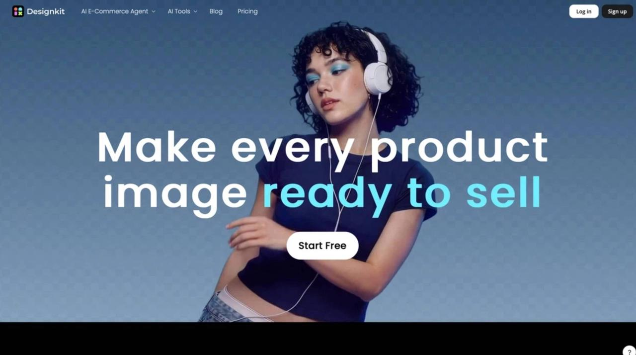 Designkit Landing Page