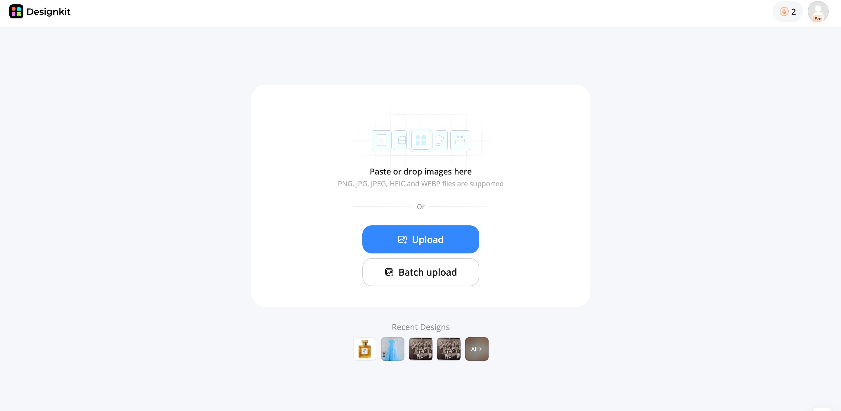 Steps to Change a Background with Designkit Upload Your Product Photo