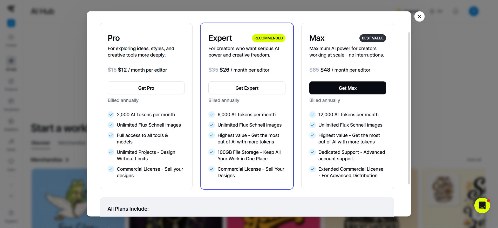 Kittl Pricing Plans Kittl Pricing