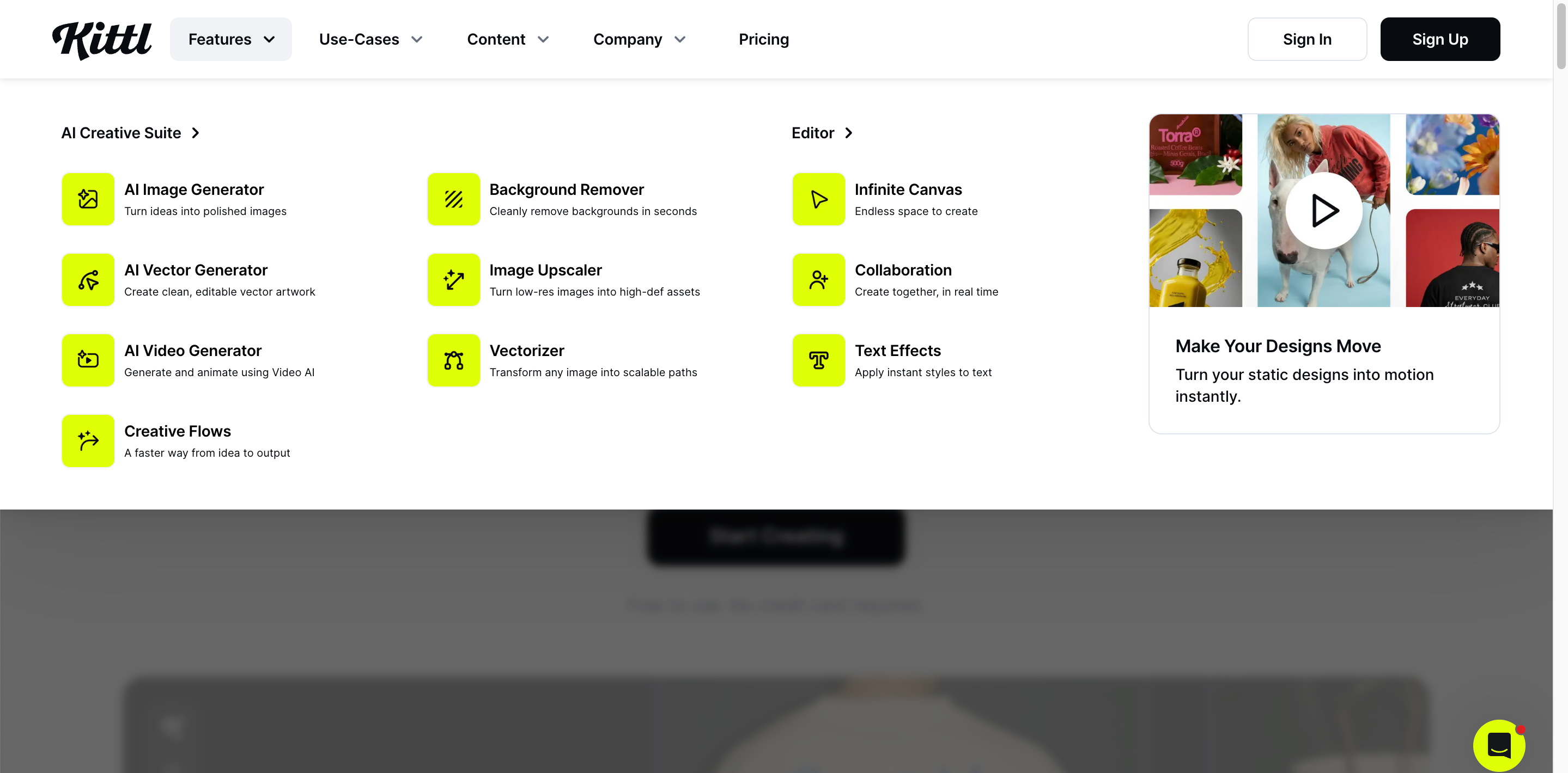 Kittl AI Features Review Kittl AI Features