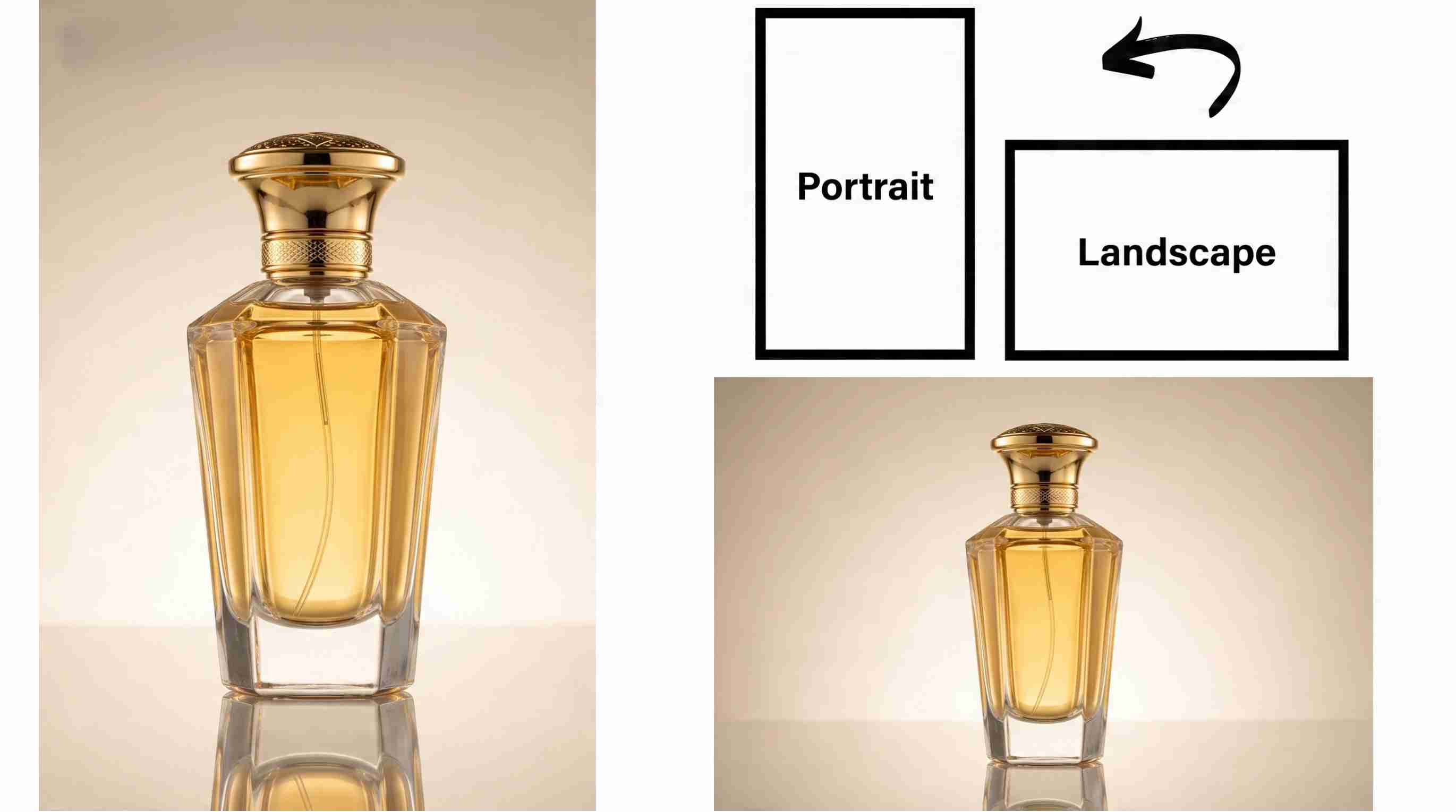 What are portraits and landscapes Definition of portraits and landscapes