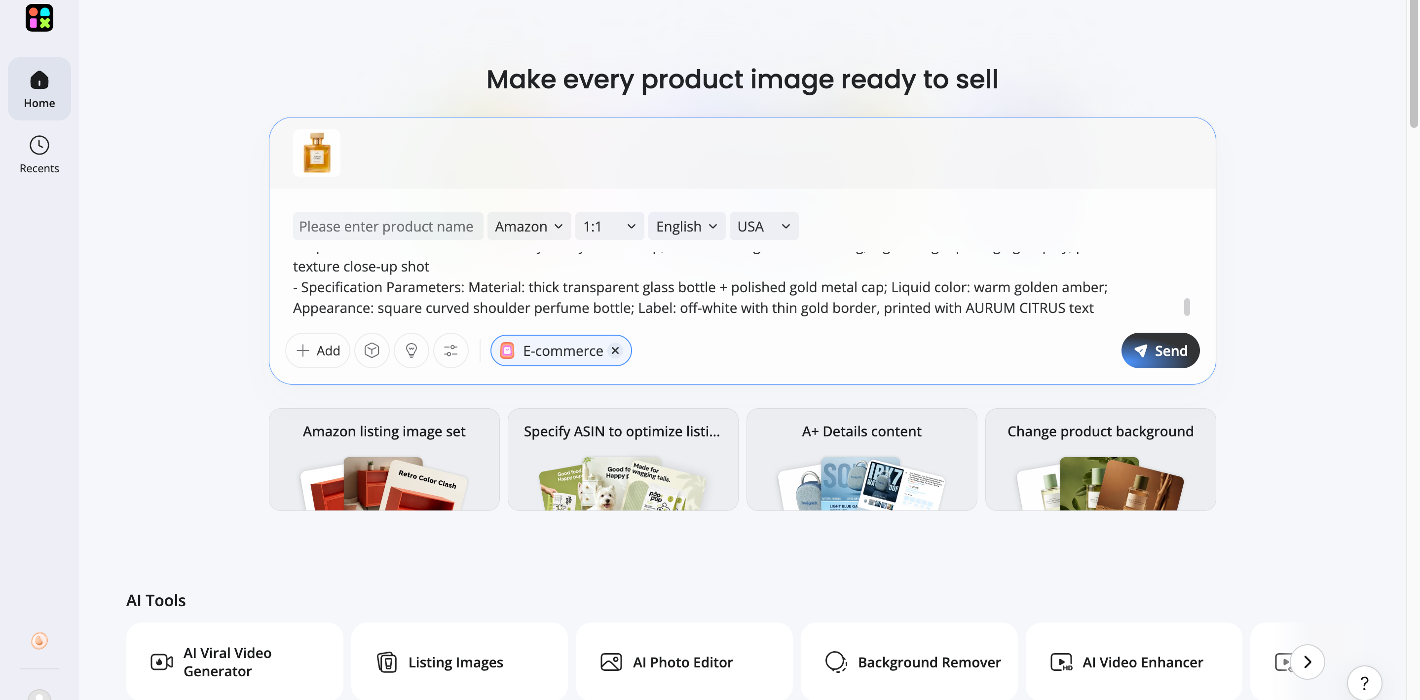 How to Create Ecommerce Marketing Assets with Designkit Upload Product Images and Information