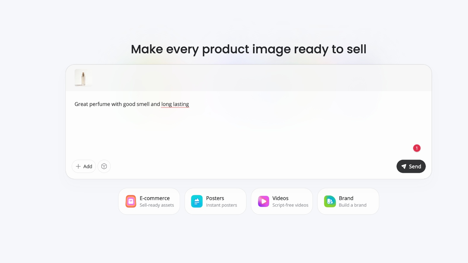 How Designkit supports ecommerce creative production Generate commercial visual assets