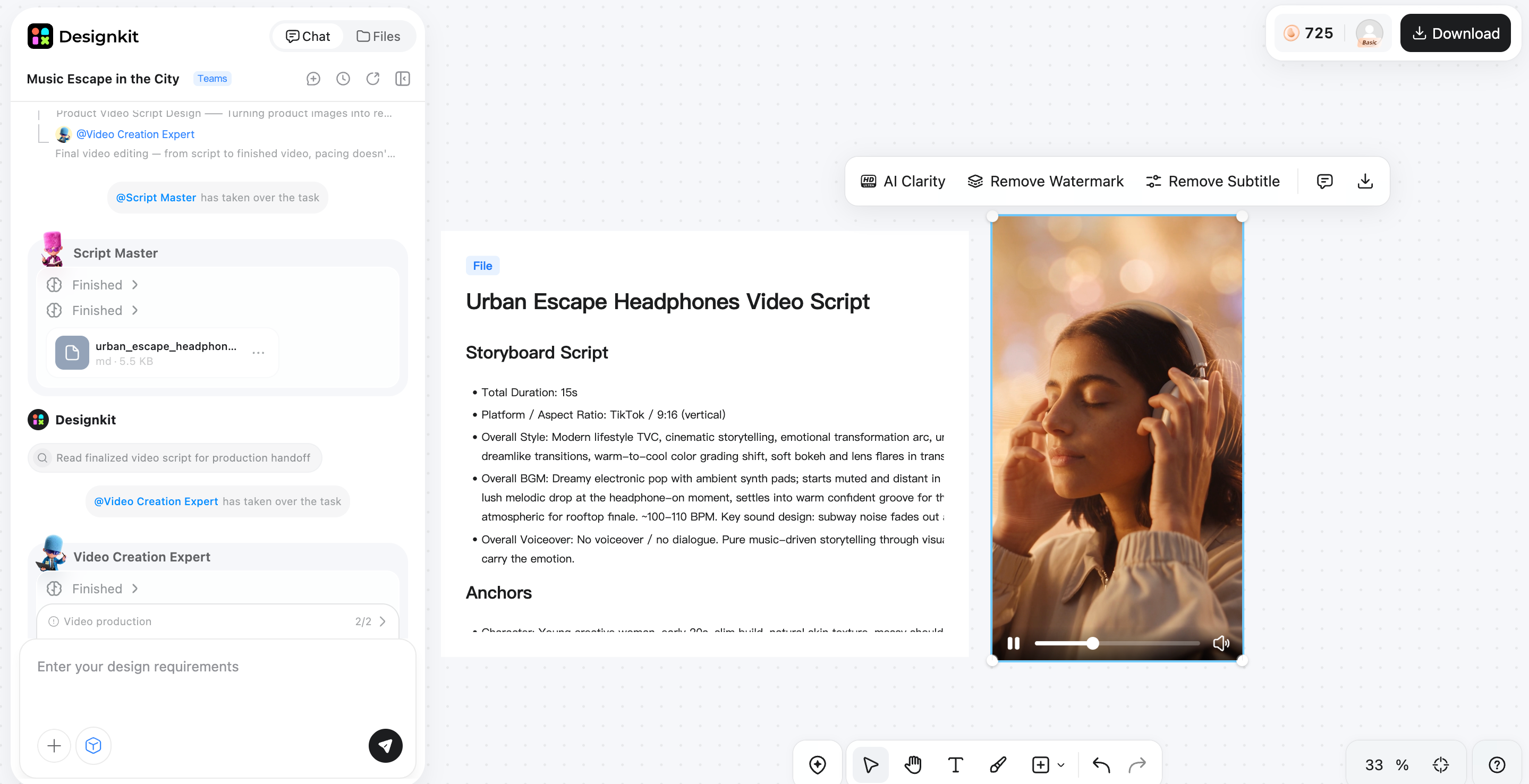 Refine and Publish Your Video