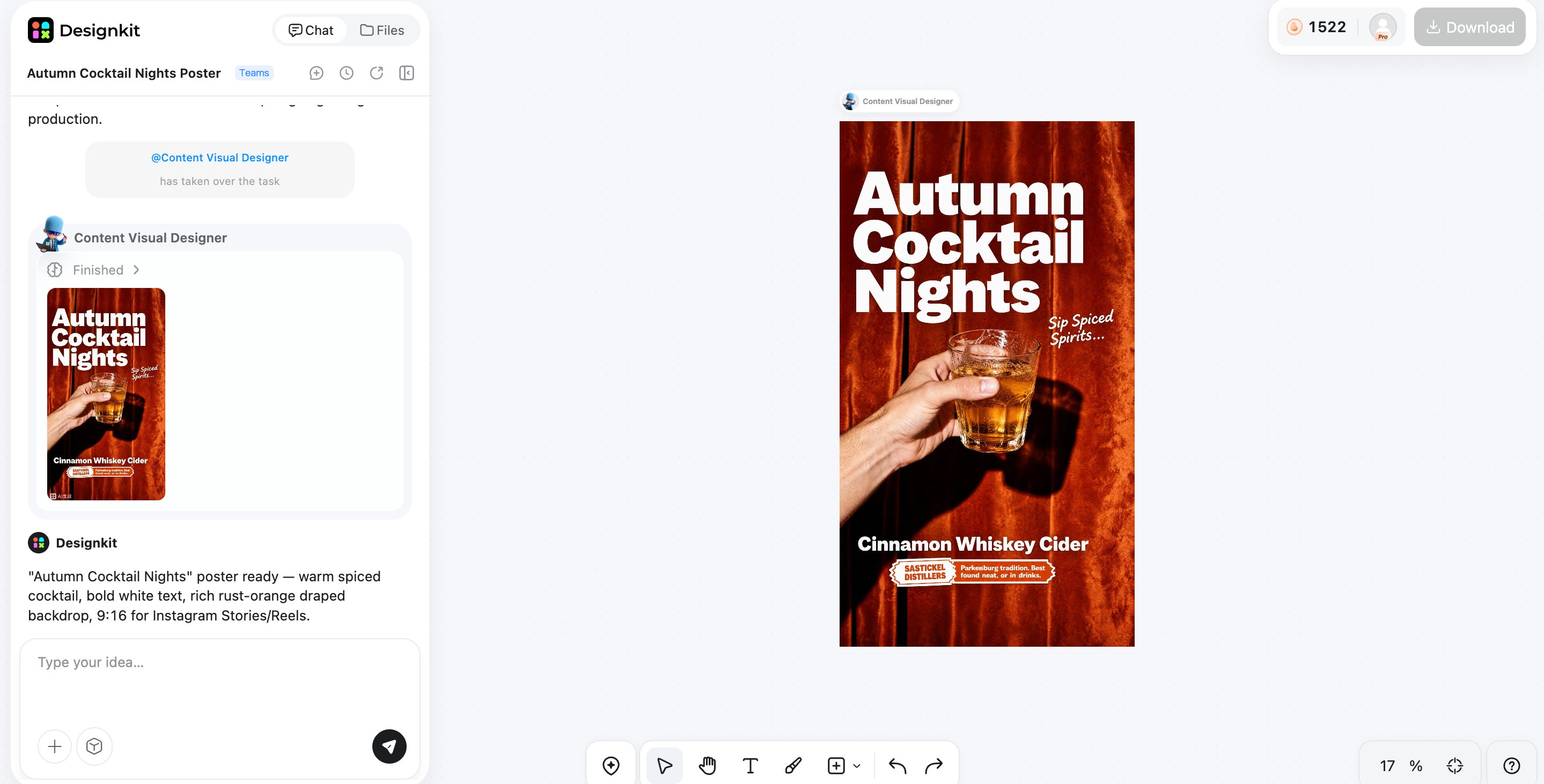 How to create Instagram marketing assets with Designkit Customize and export
