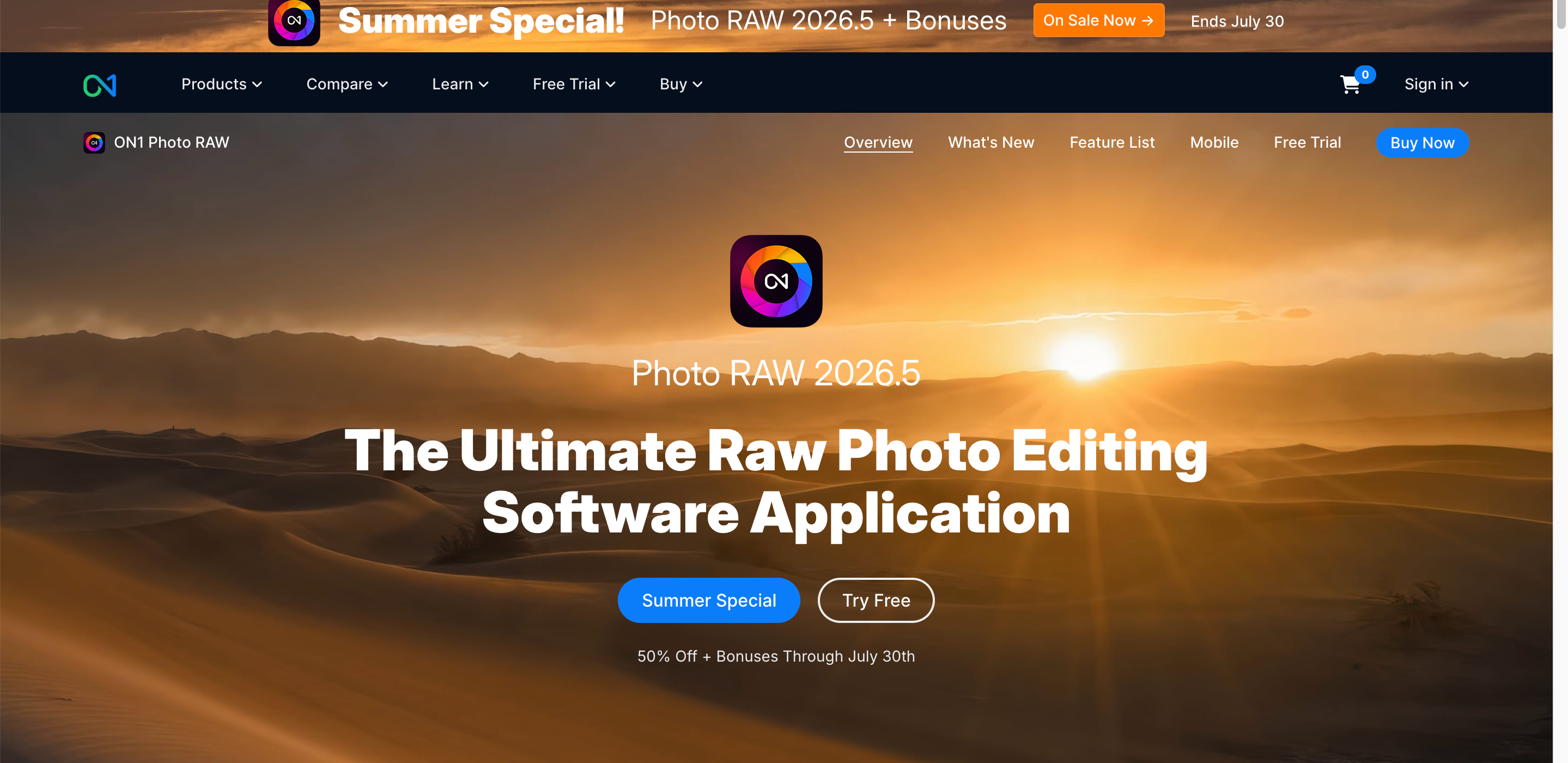 Best Luminar Neo Photo Editor alternatives ON1 Photo RAW