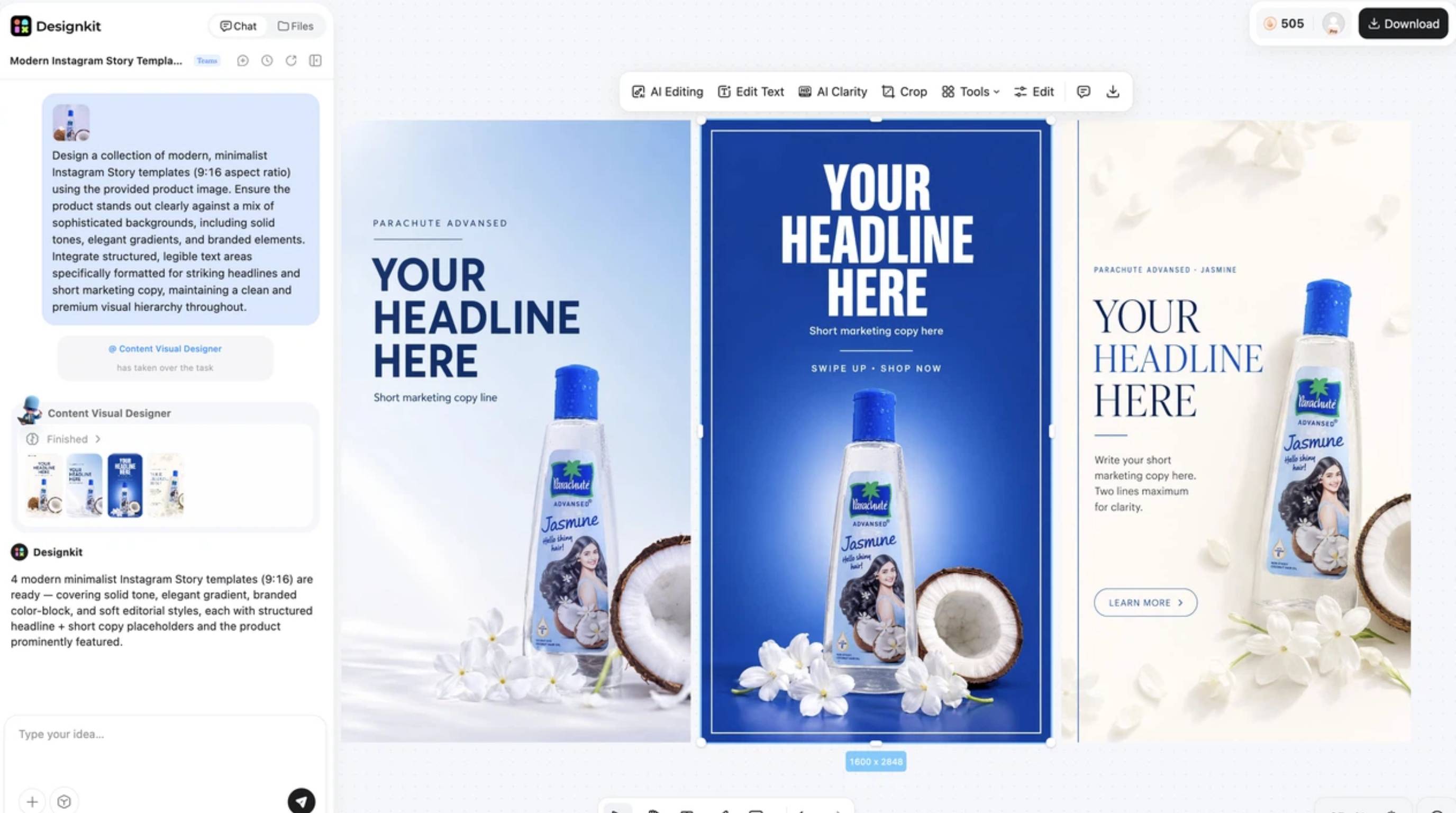 How to Create Marketing Visuals With Designkit Create Variations and Export by Channel