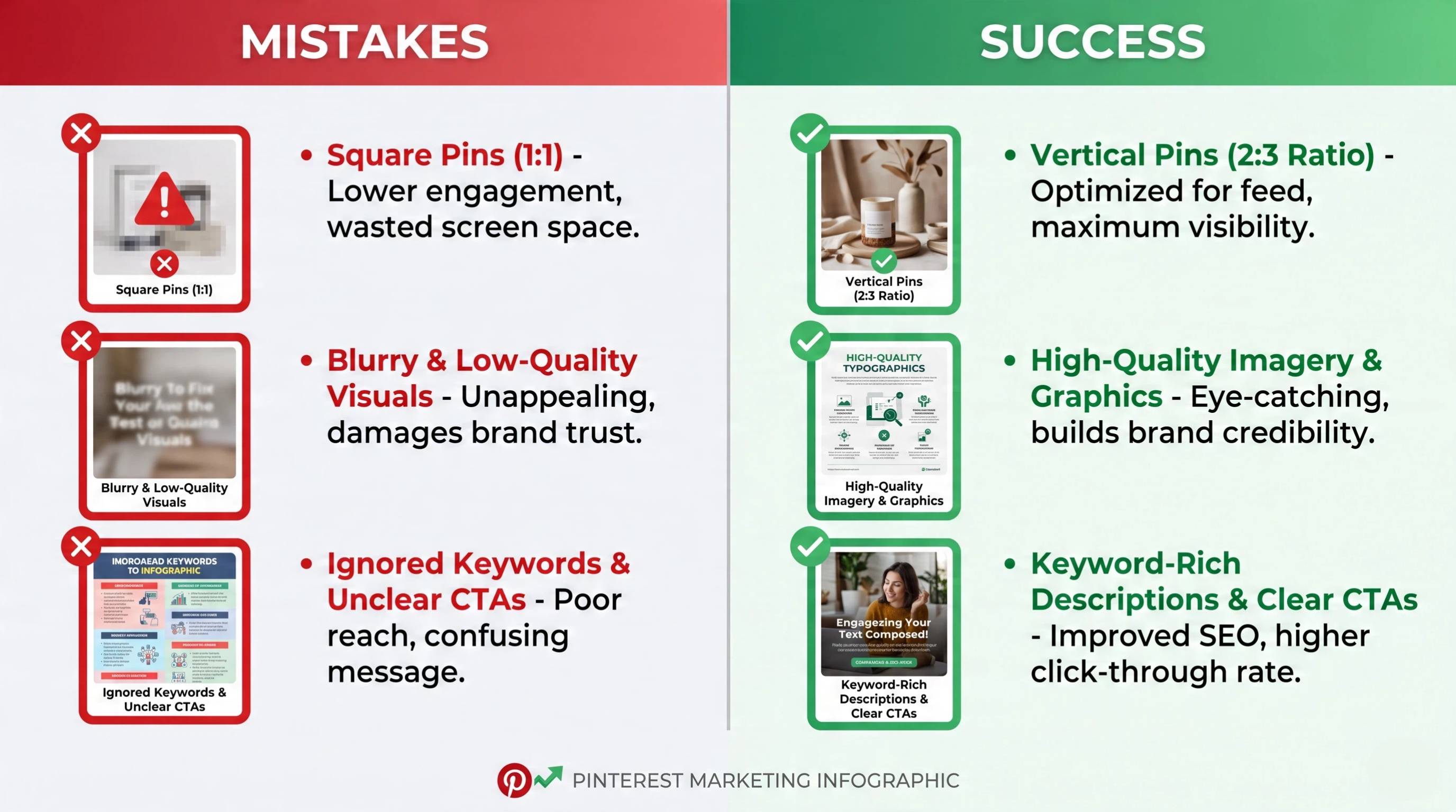 Common Pinterest Marketing Mistakes Common Pinterest Marketing Mistakes