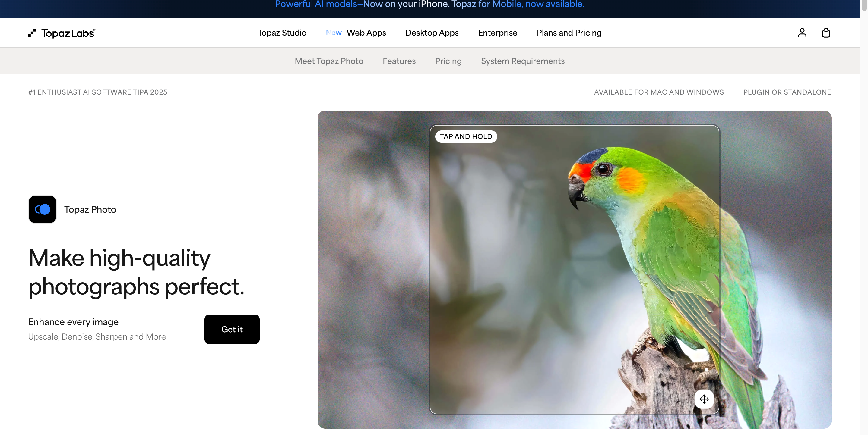 10 Best AI Image Enhancers in 2026 Topaz Photo AI