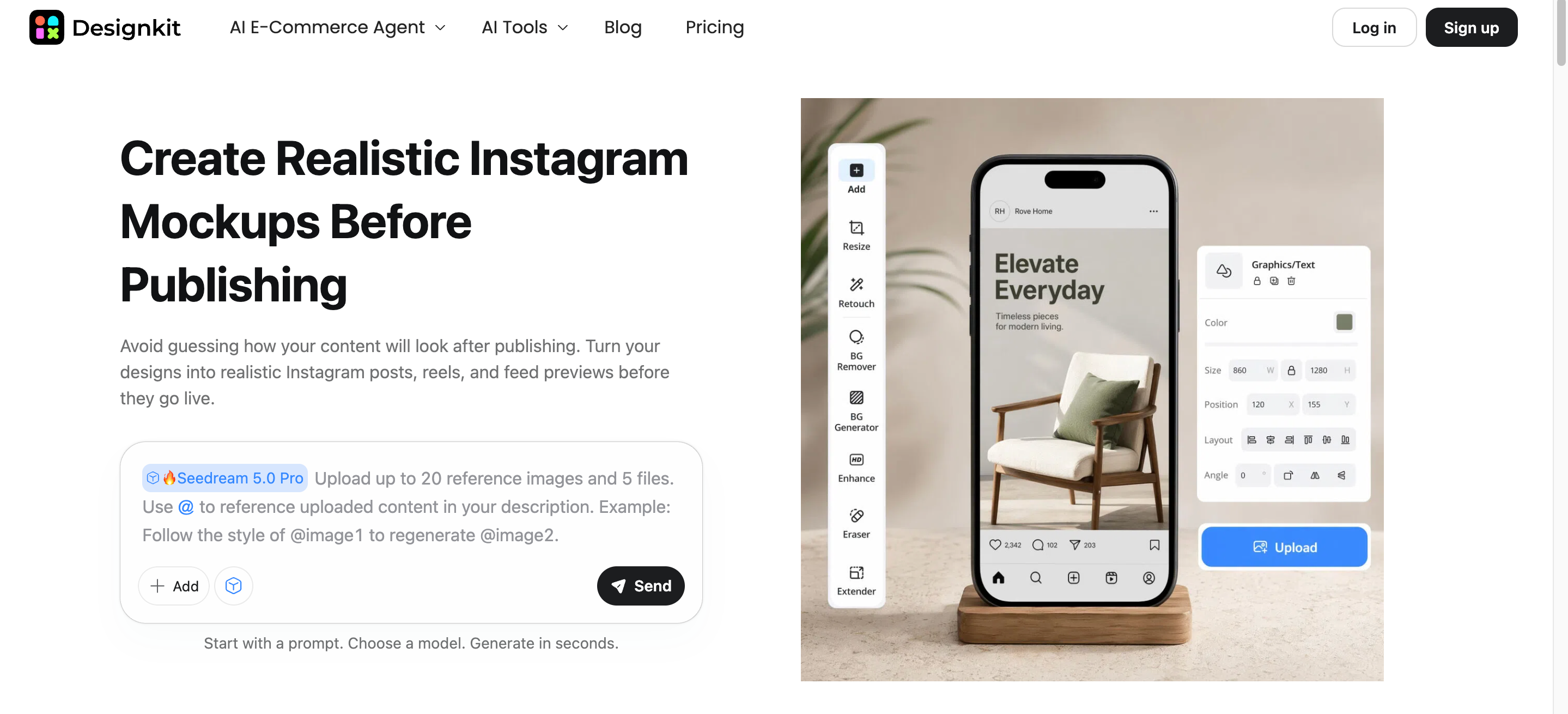 Designkit Instagram Content Maker