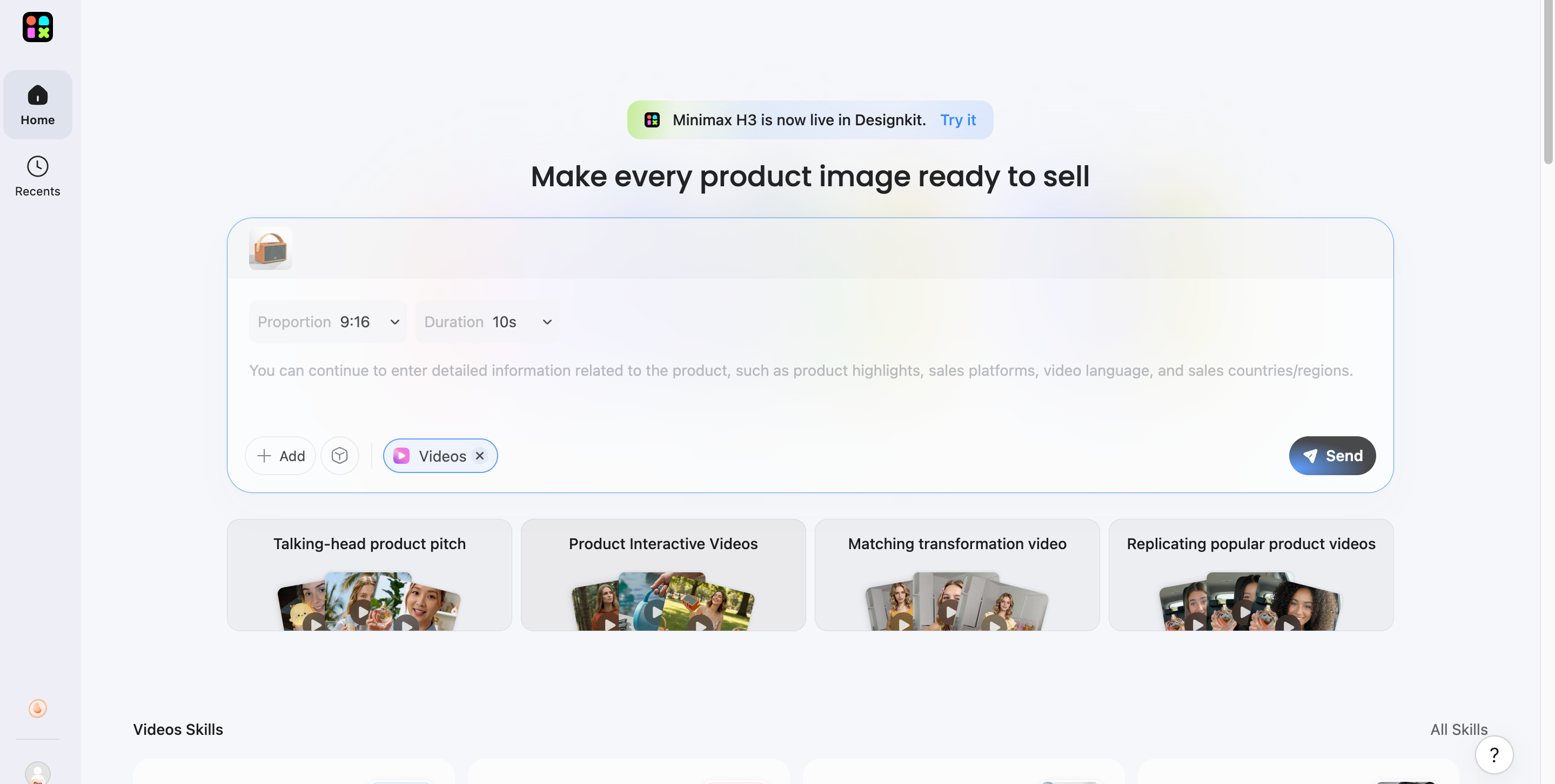 Upload Your Product or Campaign Asset