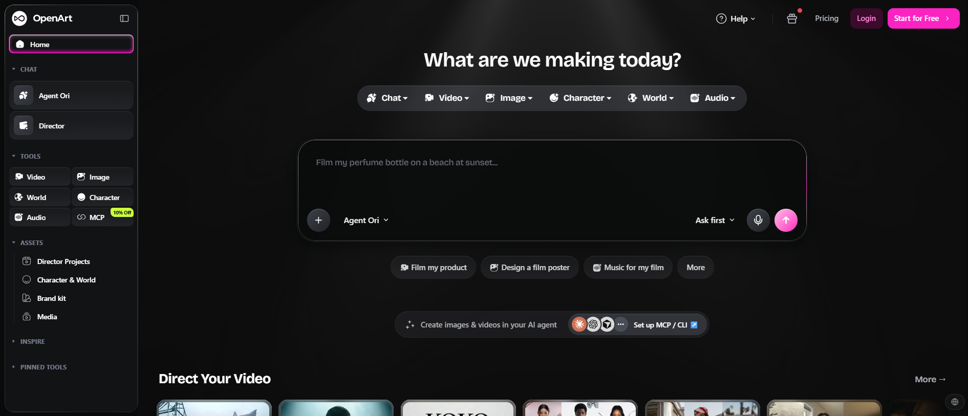 OpenArt AI review OpenArt AI landing page