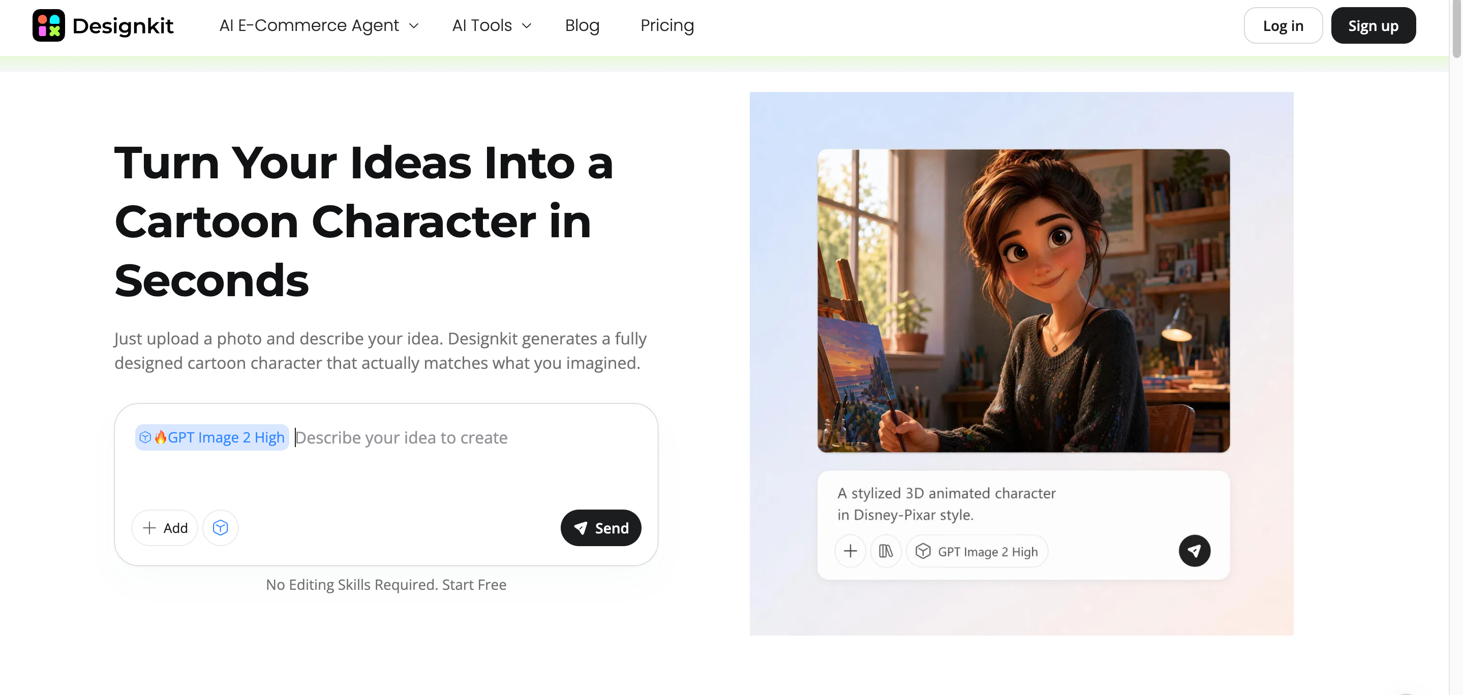 Turn Photos Into Cartoons With Designkit