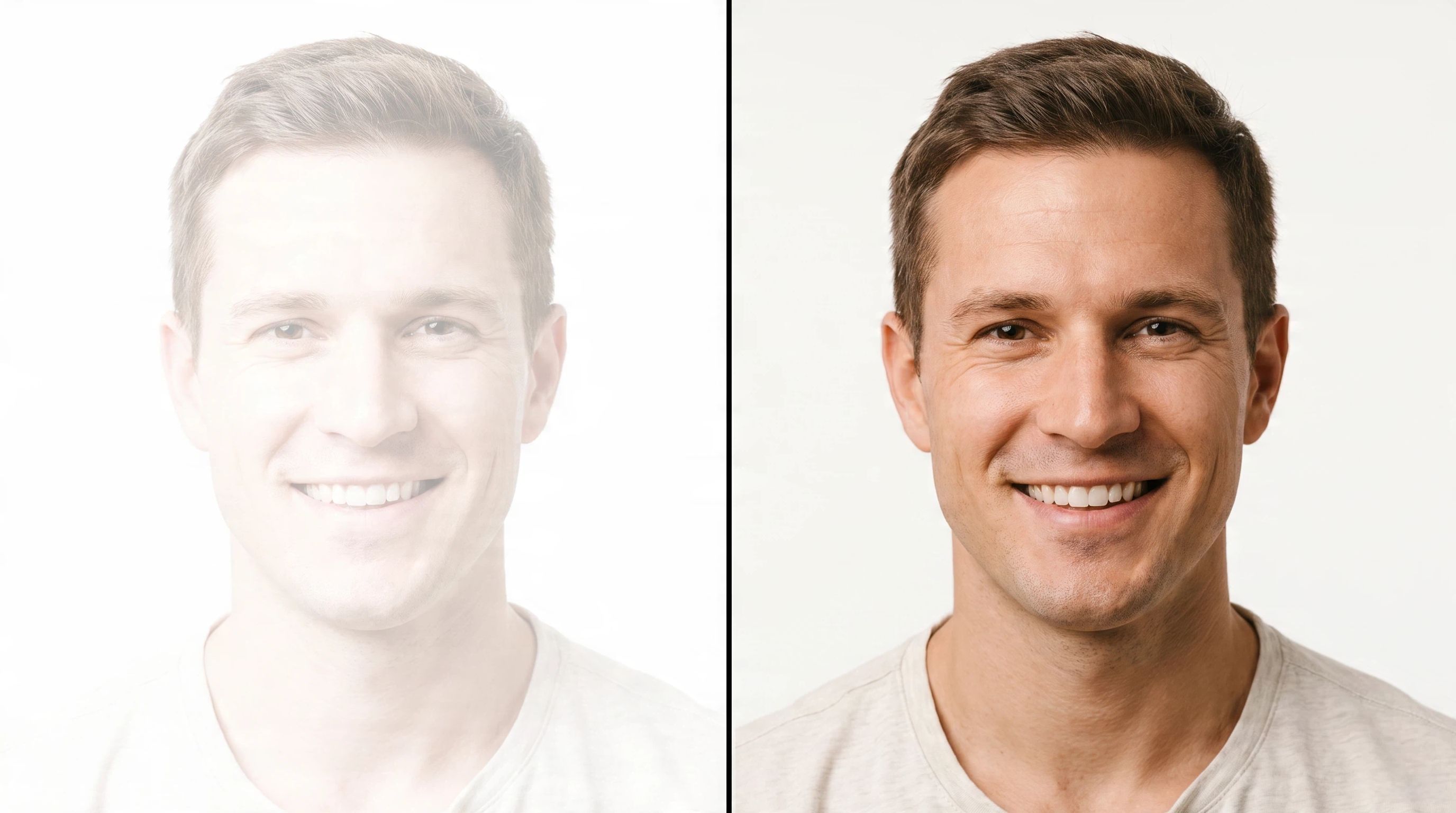 Recover more natural-looking details