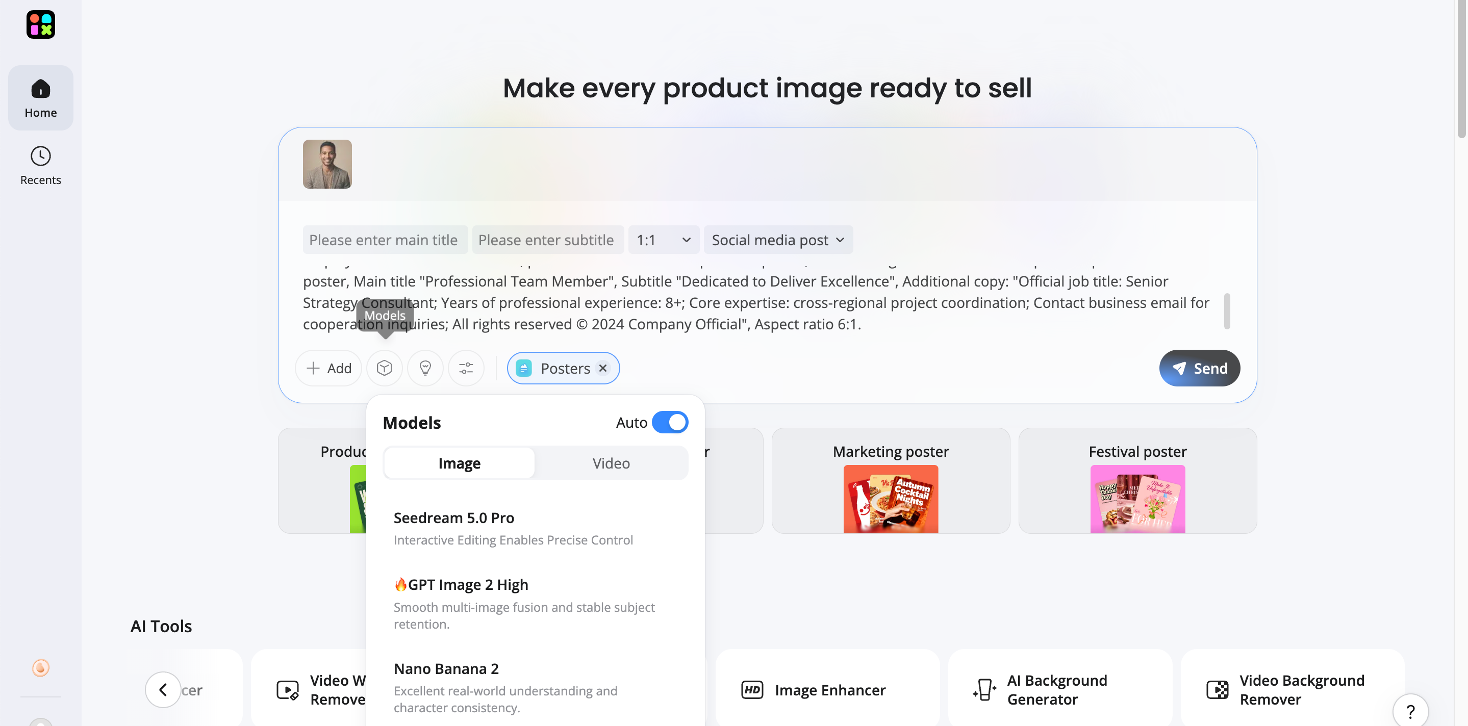 How Designkit turns enhanced images into marketing-ready assets Turn images into creative assets