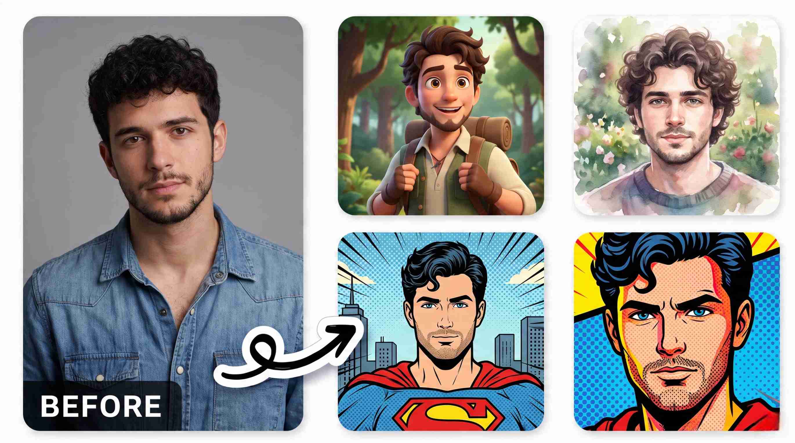 Photo to Cartoon Generator