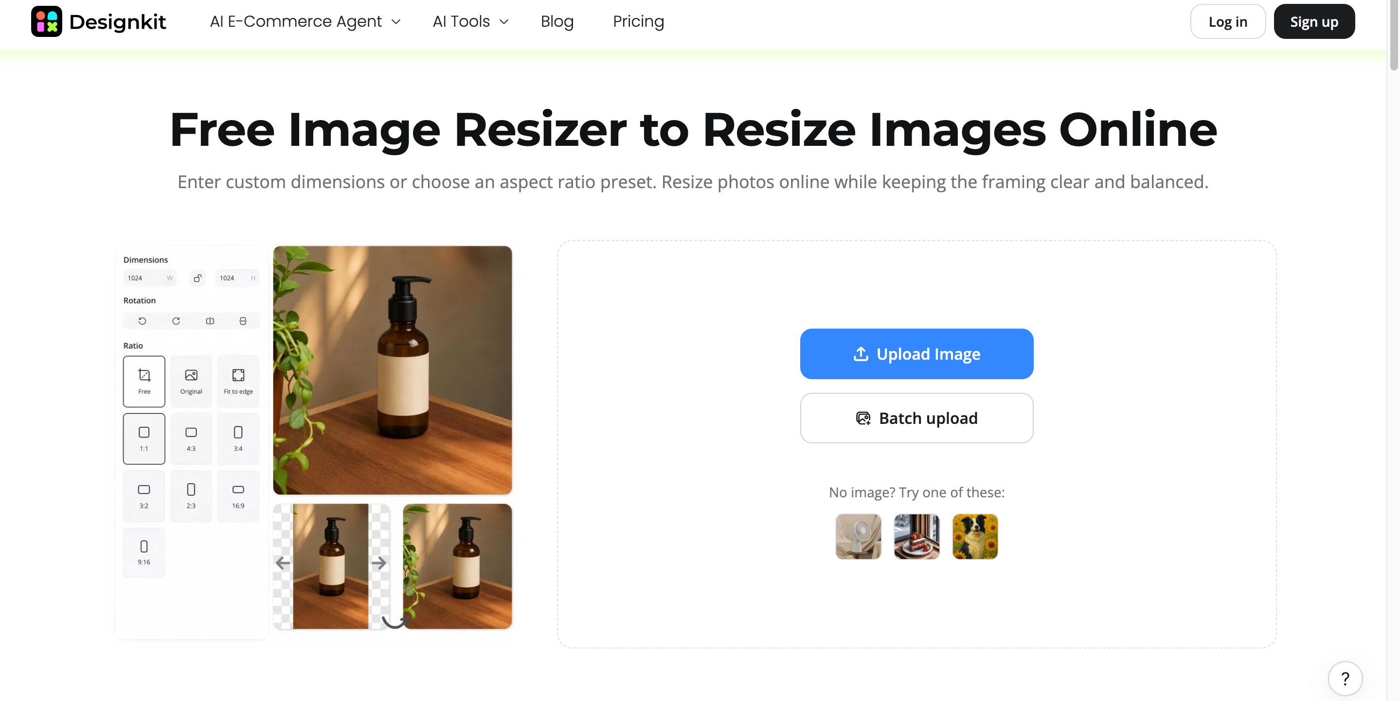 Resize Images Faster with Designkit Designkit image resizer