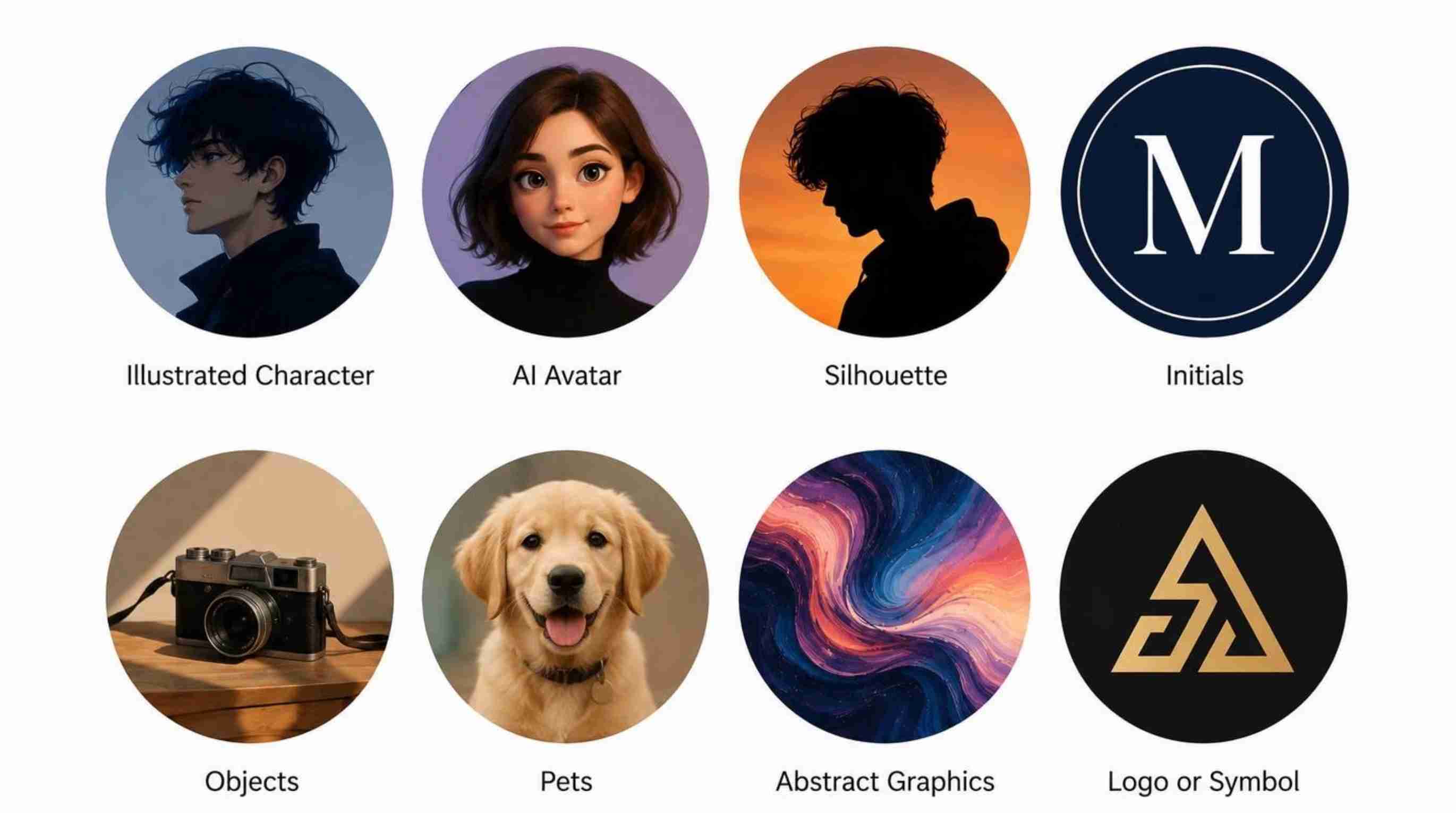Avatar and Faceless Profile Picture Ideas