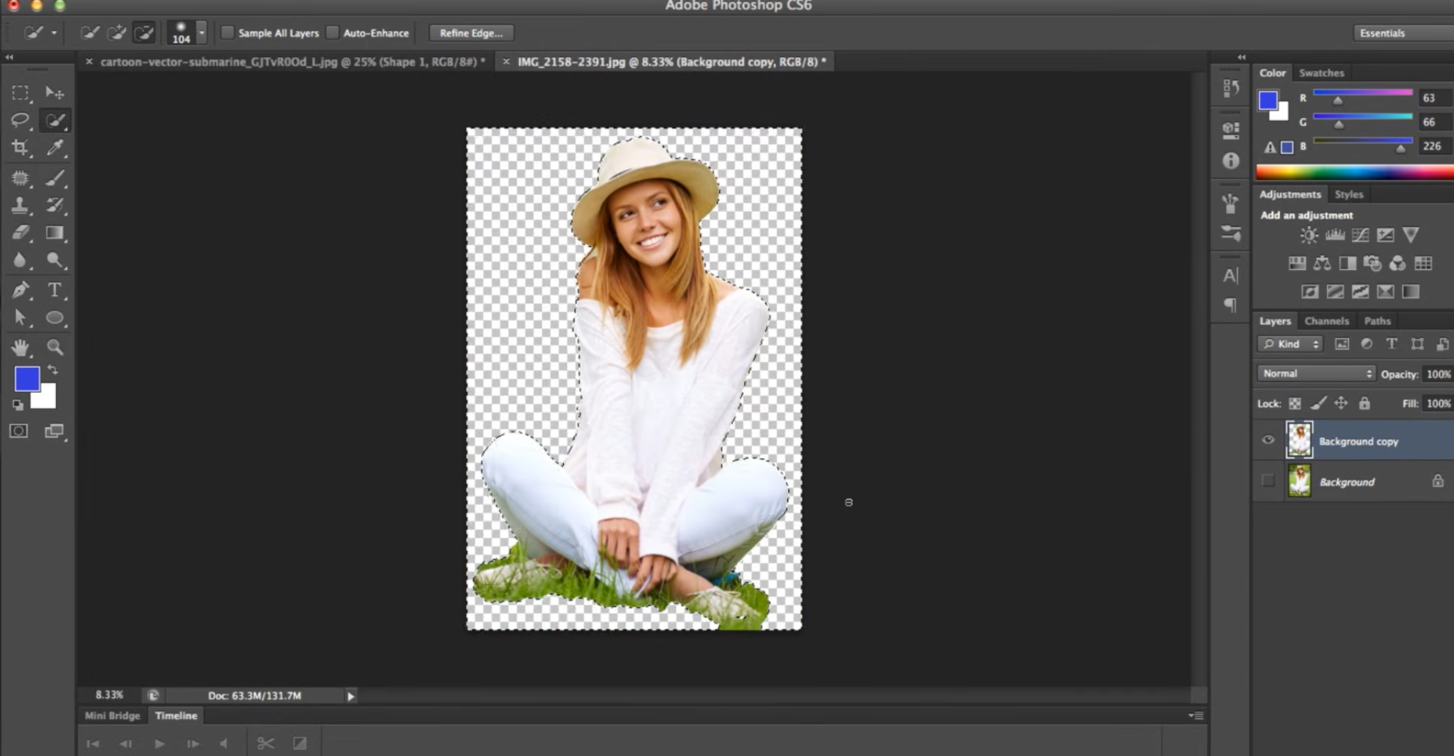 How to Remove Background in Photoshop Step by Step Export as Transparent PNG
