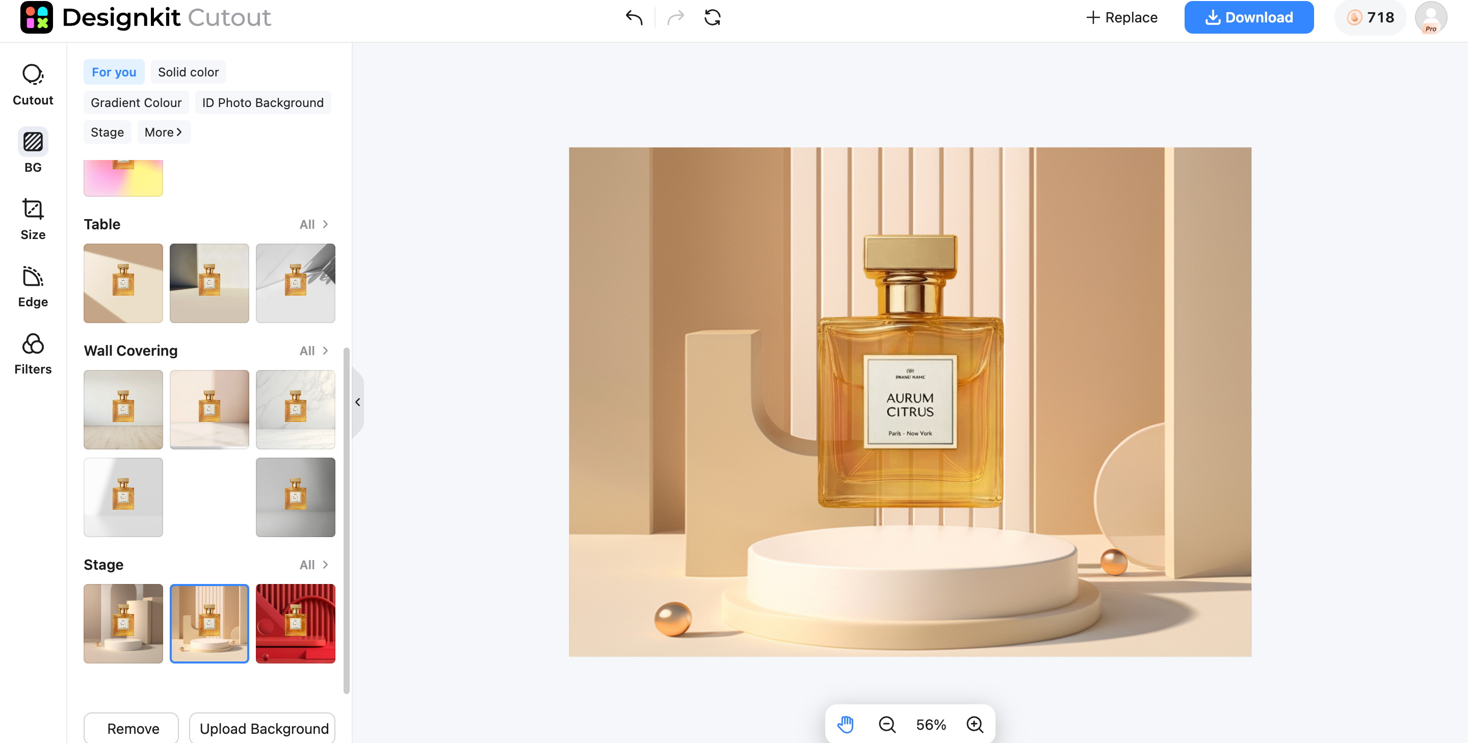 How to Remove Background from an Image with Designkit Export Your Final Image