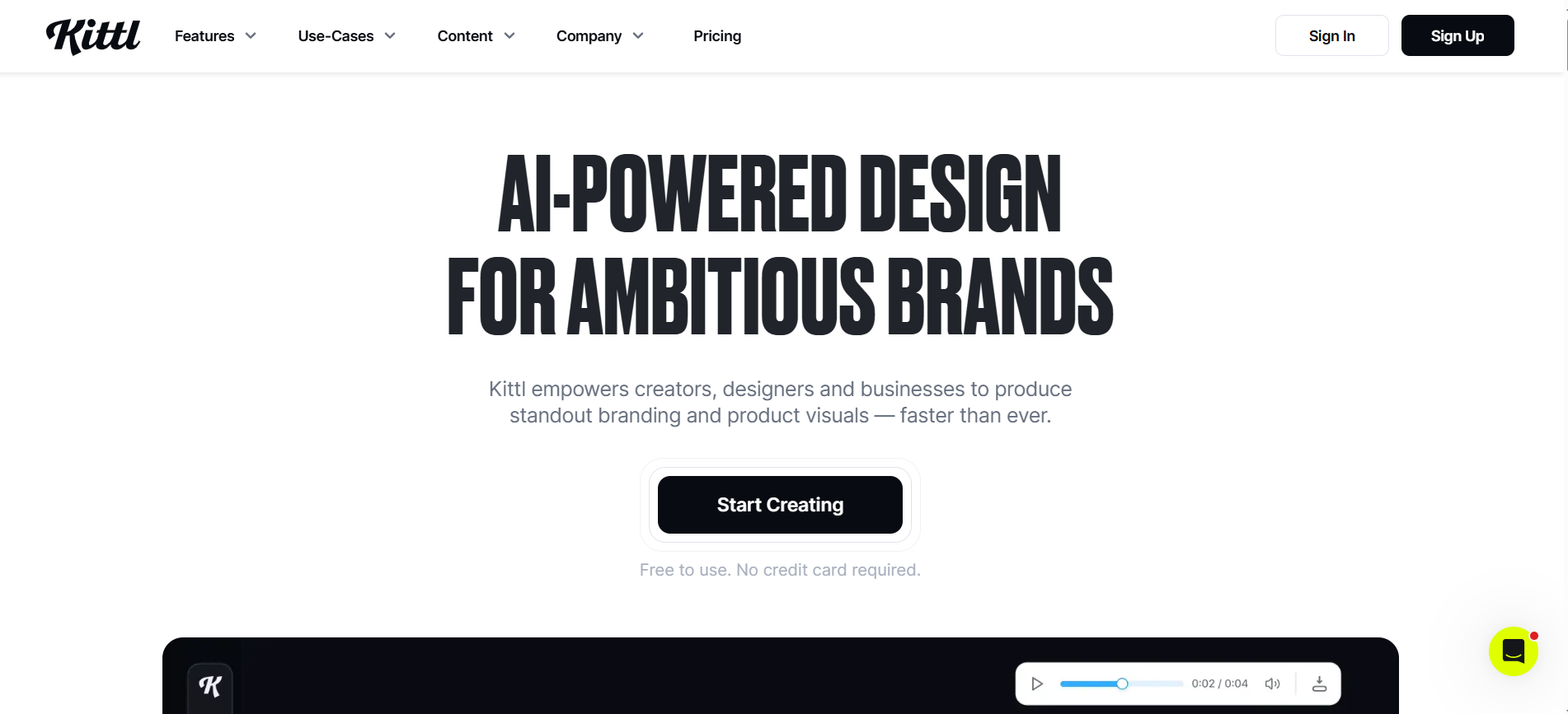What Is Kittl Kittl Landing Page