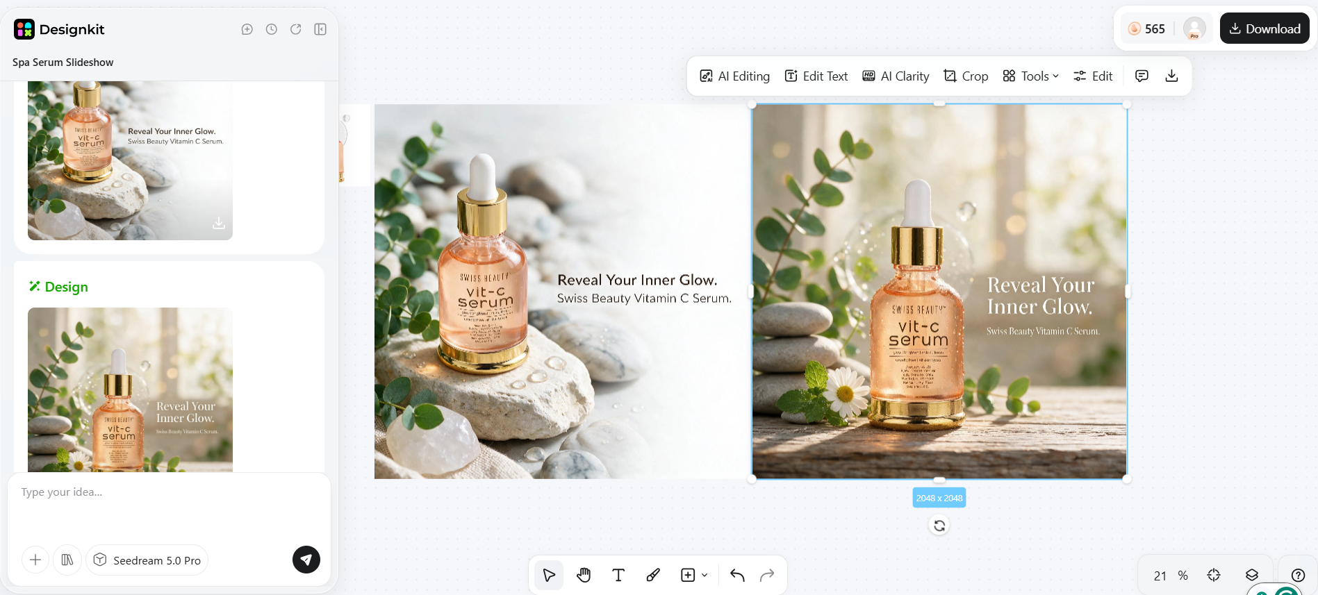 How to Use Designkit in a Facebook Slideshow Workflow Export and Upload to Facebook
