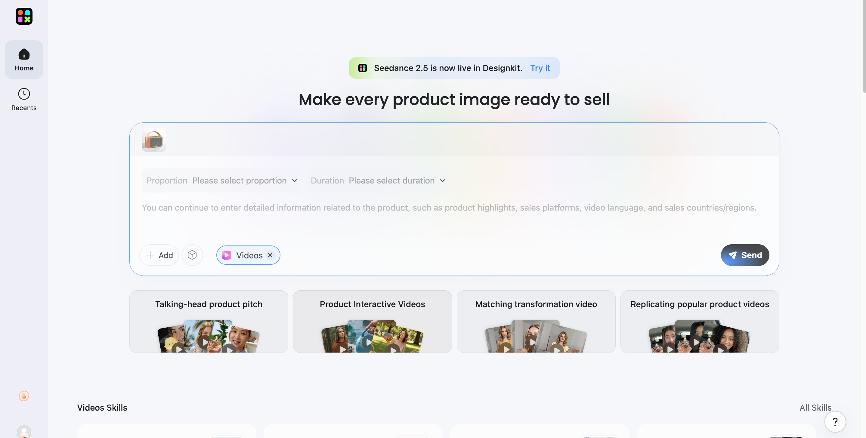Add Your Asset or Starting Idea