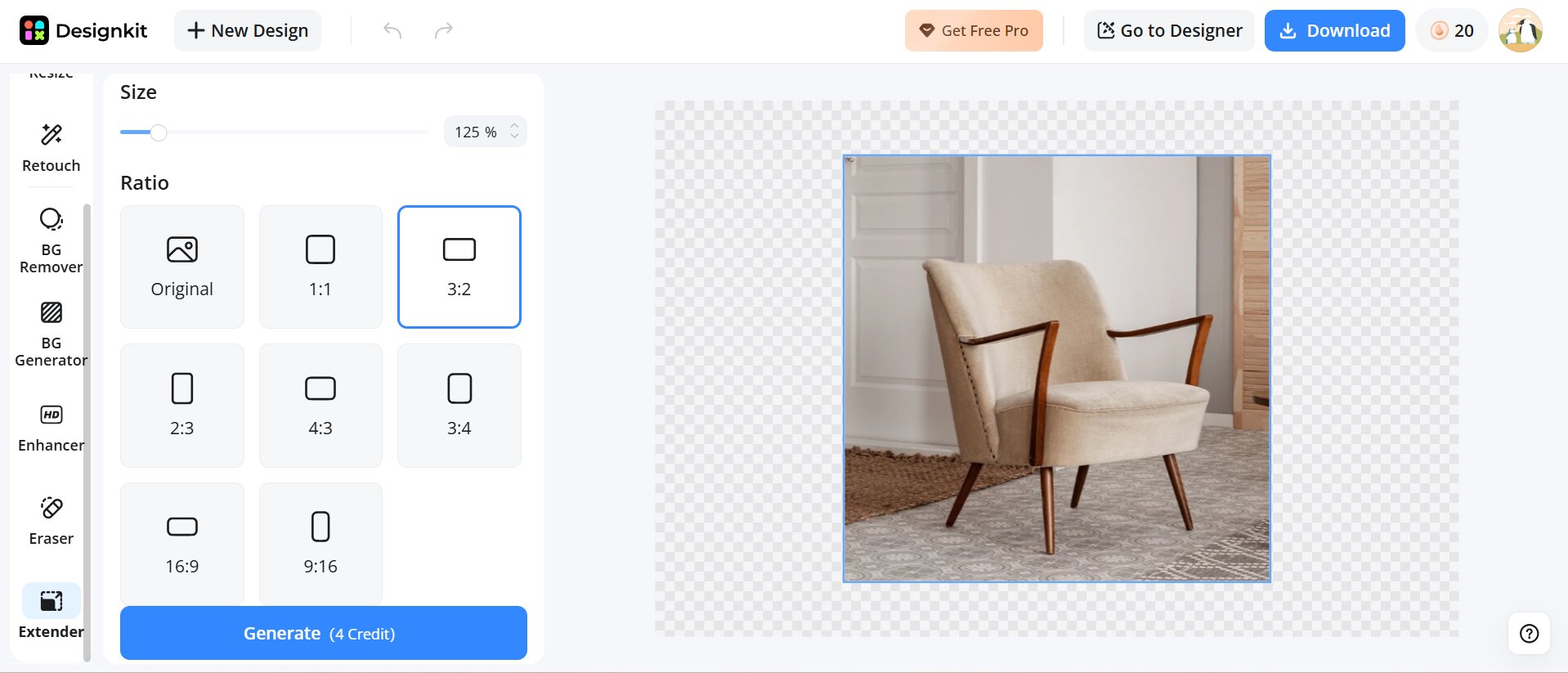 Expand your image with AI