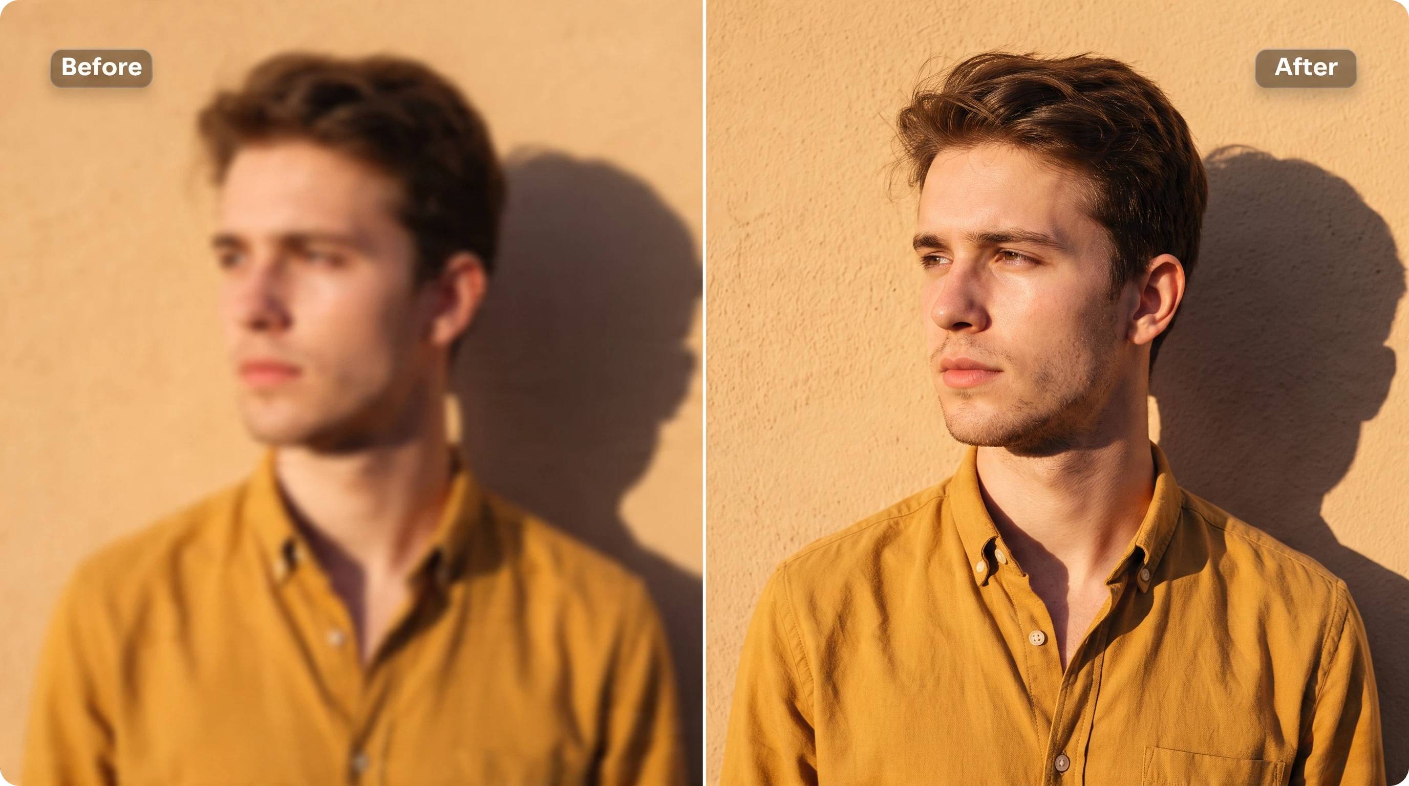 Common image types AI Portrait Upscaling