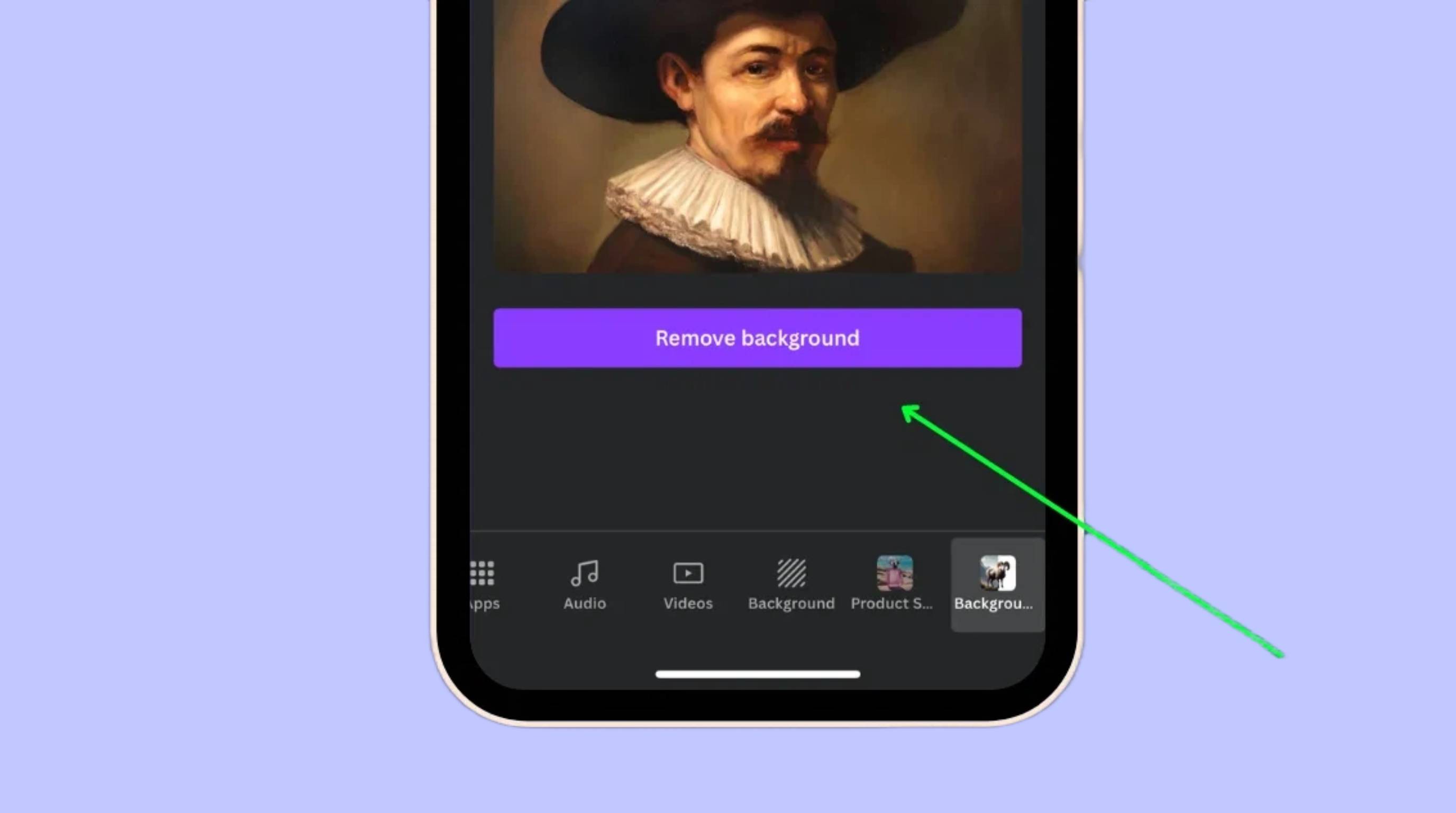 Tap the Effects Menu