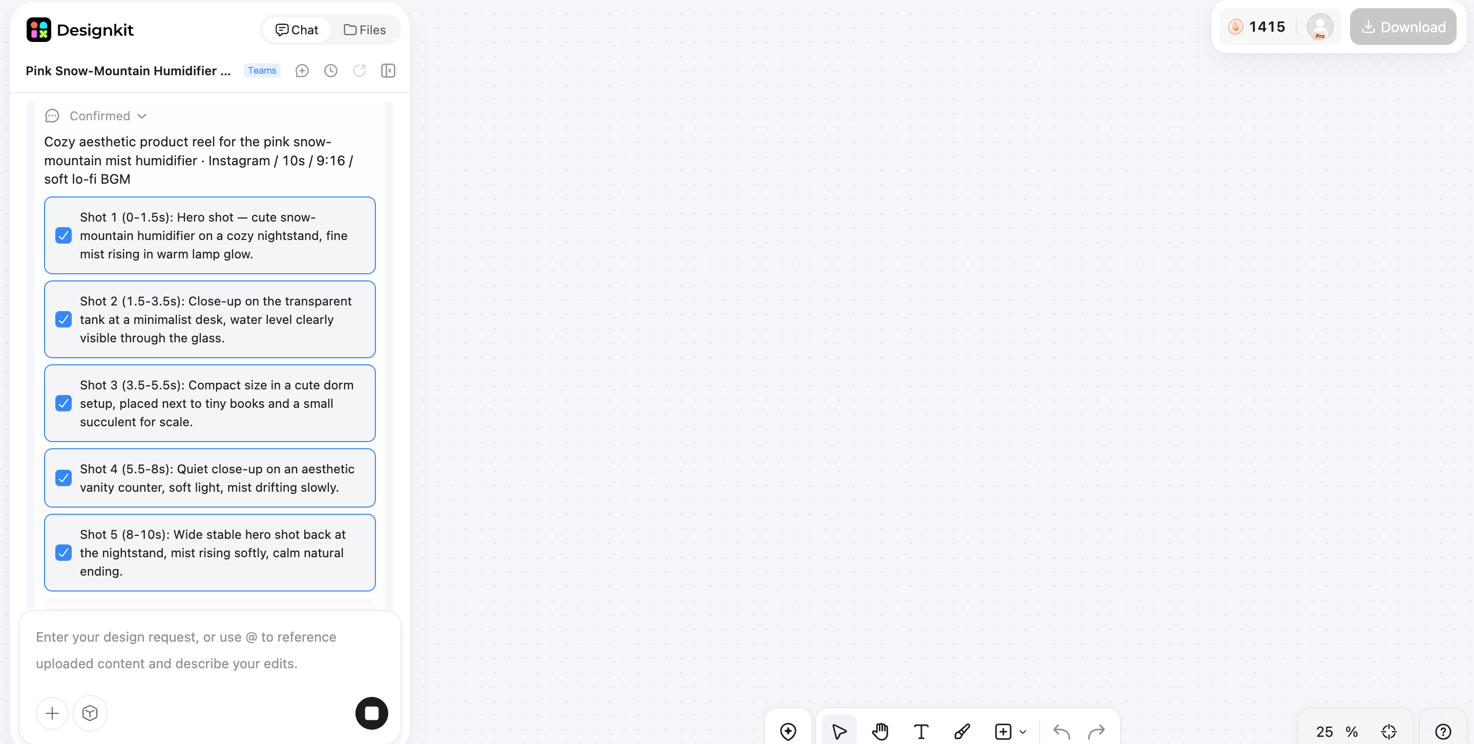 How to create Instagram posts and copy with Designkit Create the visual and copy together