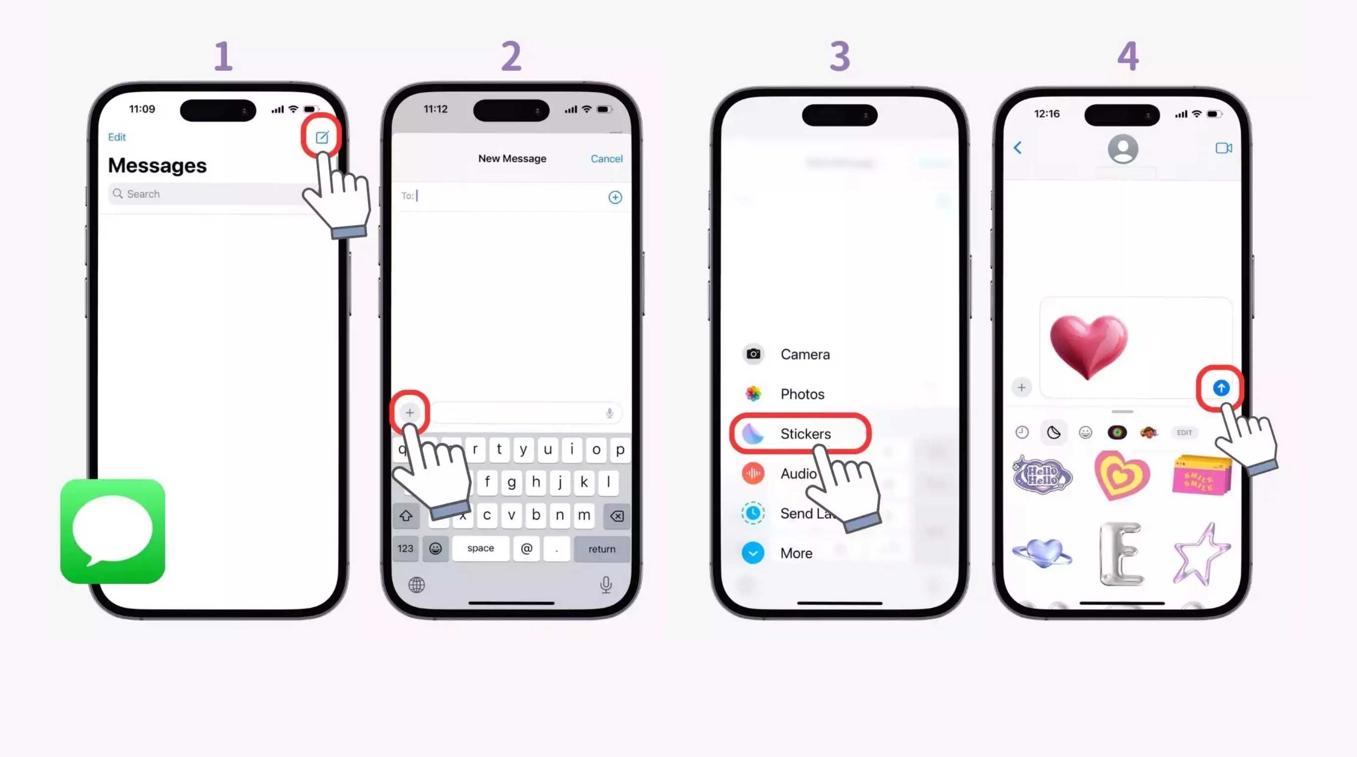 How to Use iPhone Stickers in Messages and Photos Use iPhone Stickers in Messages and Photos