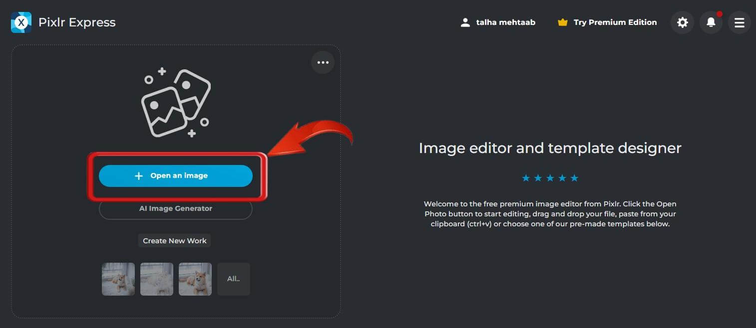 How Does Pixlr Photo Editor Work Upload Your Image