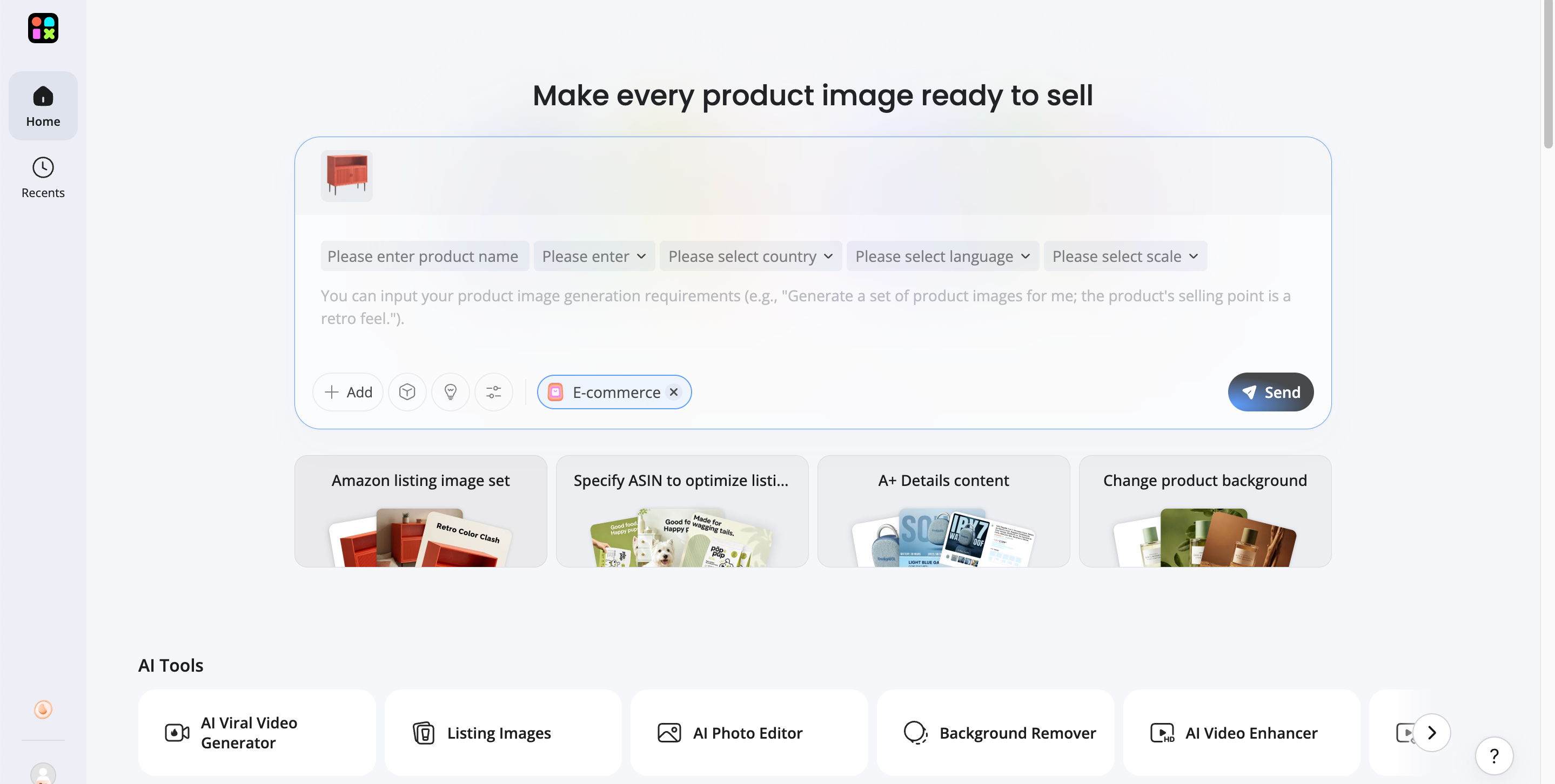 How to create product images with Designkit Upload your product image