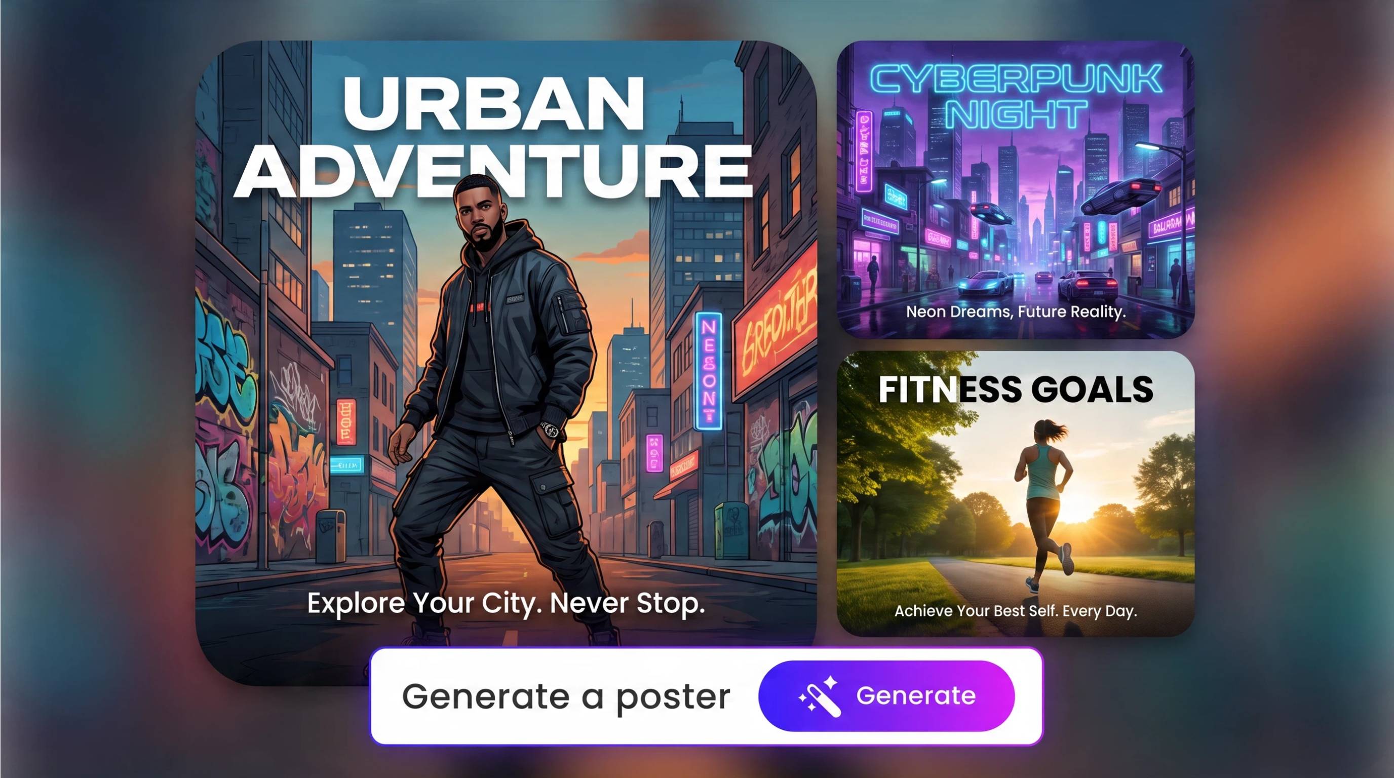 What Is an AI Poster Generator Text-to-Poster Generation