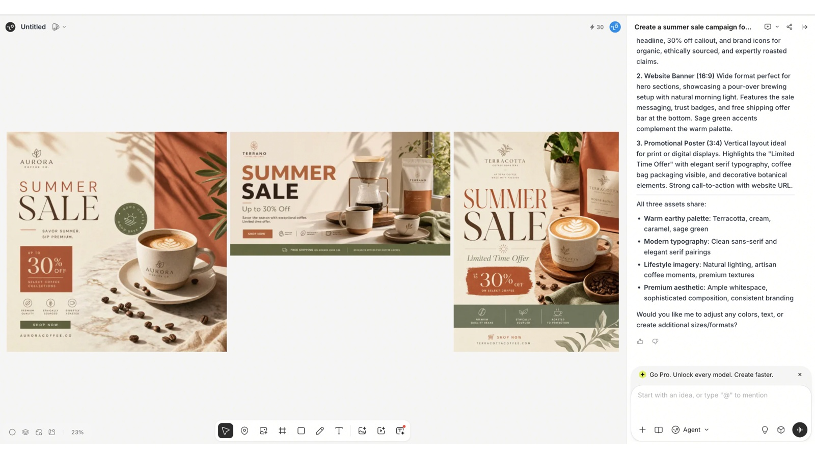 How to use Lovart AI in 3 Steps? Review, edit, and export