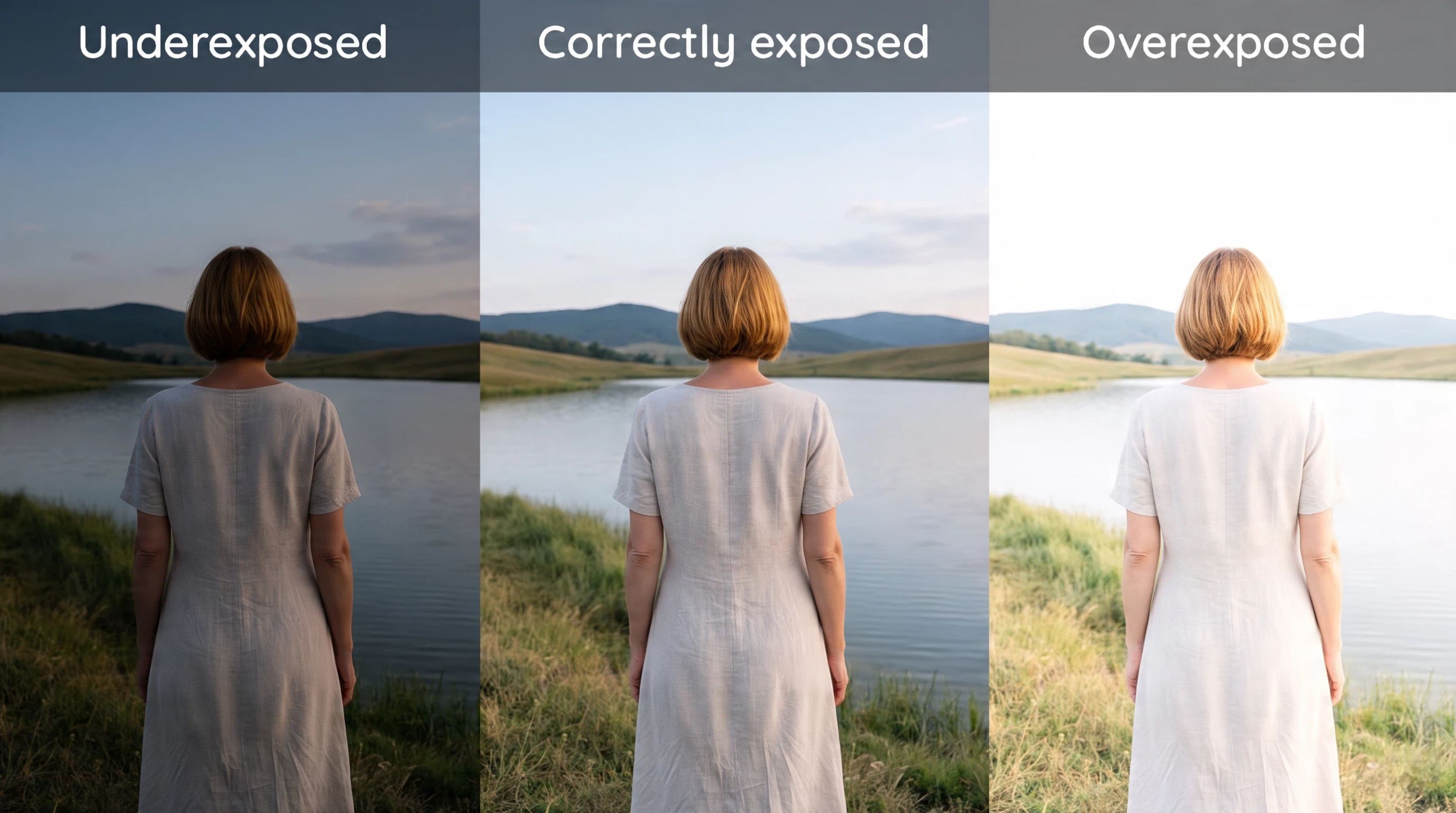 Recognize an overexposed image