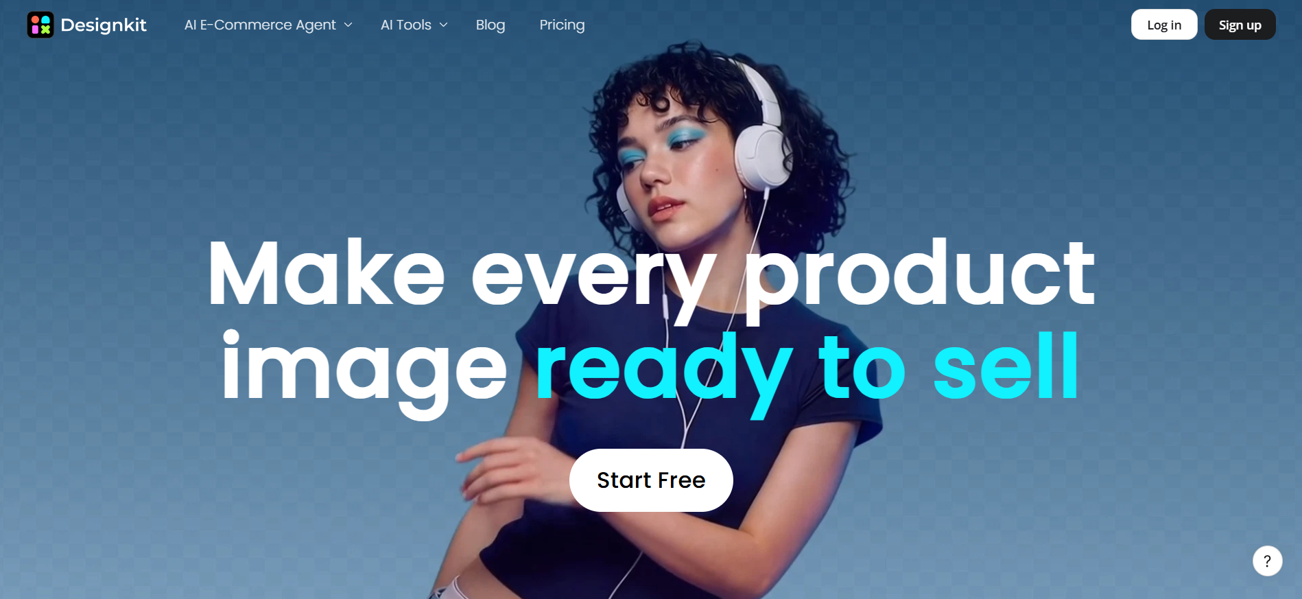 Create Target Audience-Focused Content with Designkit Designkit landing page