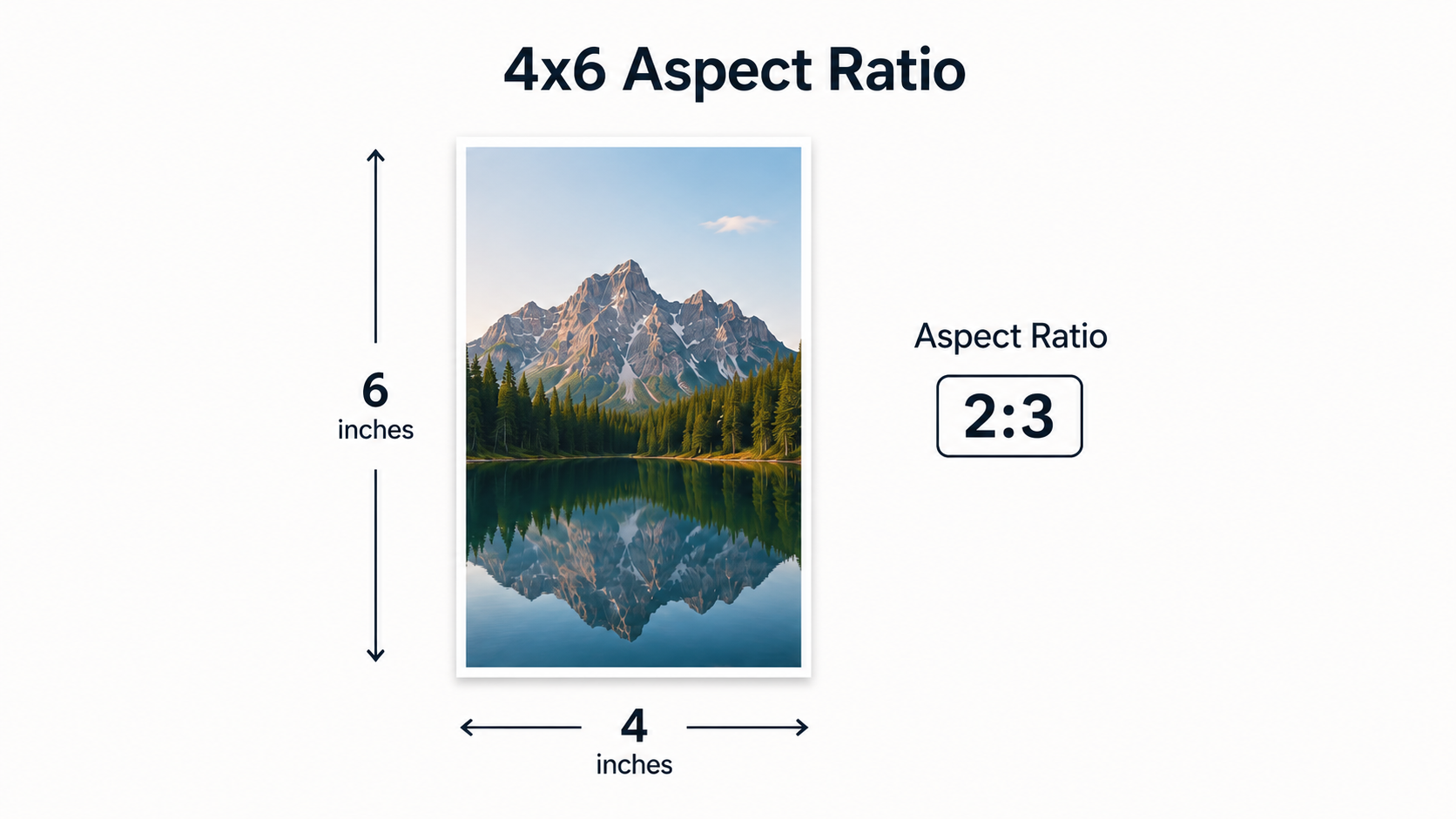 What is a 4x6 photo size Understanding the 4x6 aspect ratio