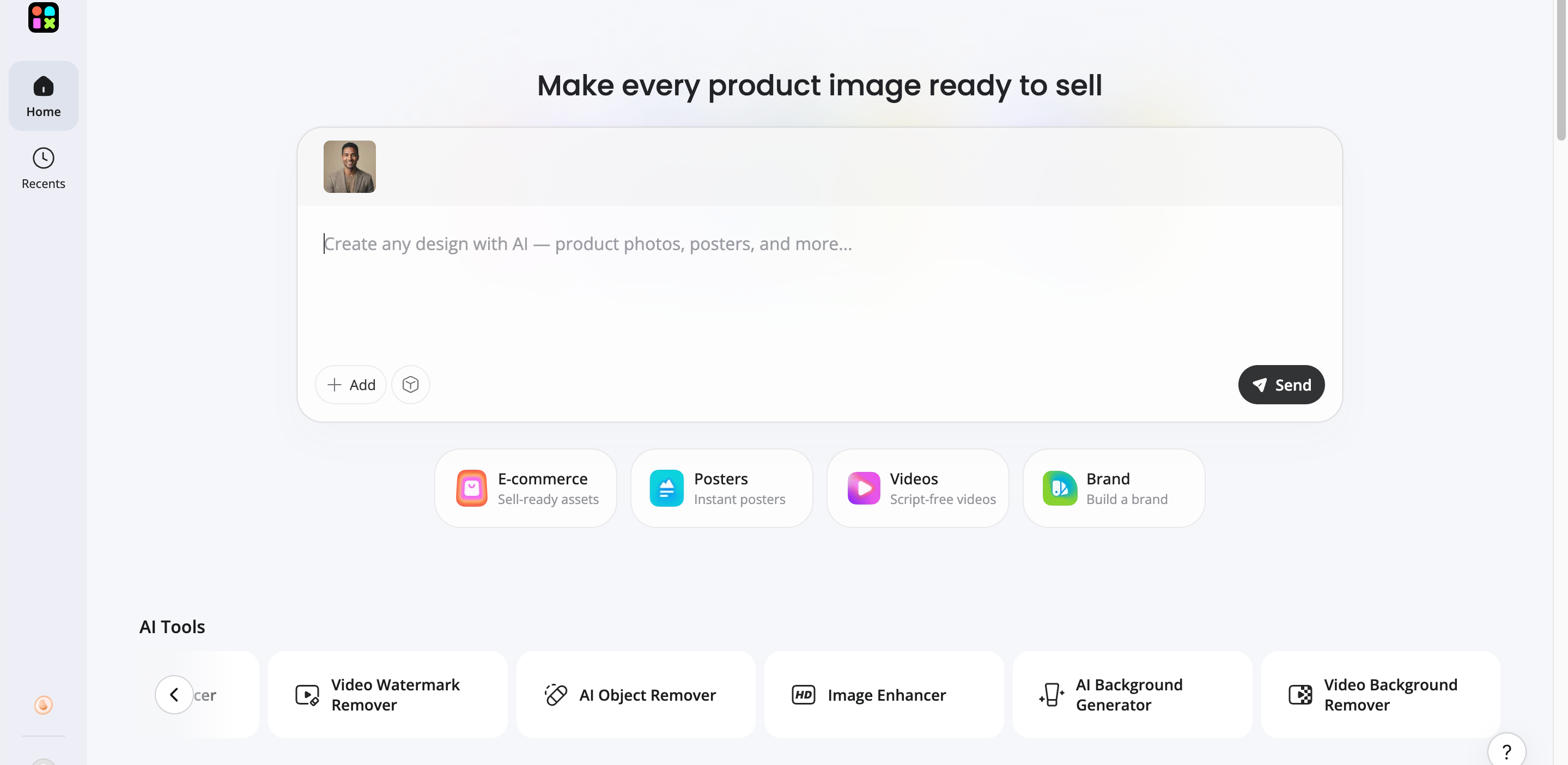 How Designkit turns enhanced images into marketing-ready assets Improve your starting image