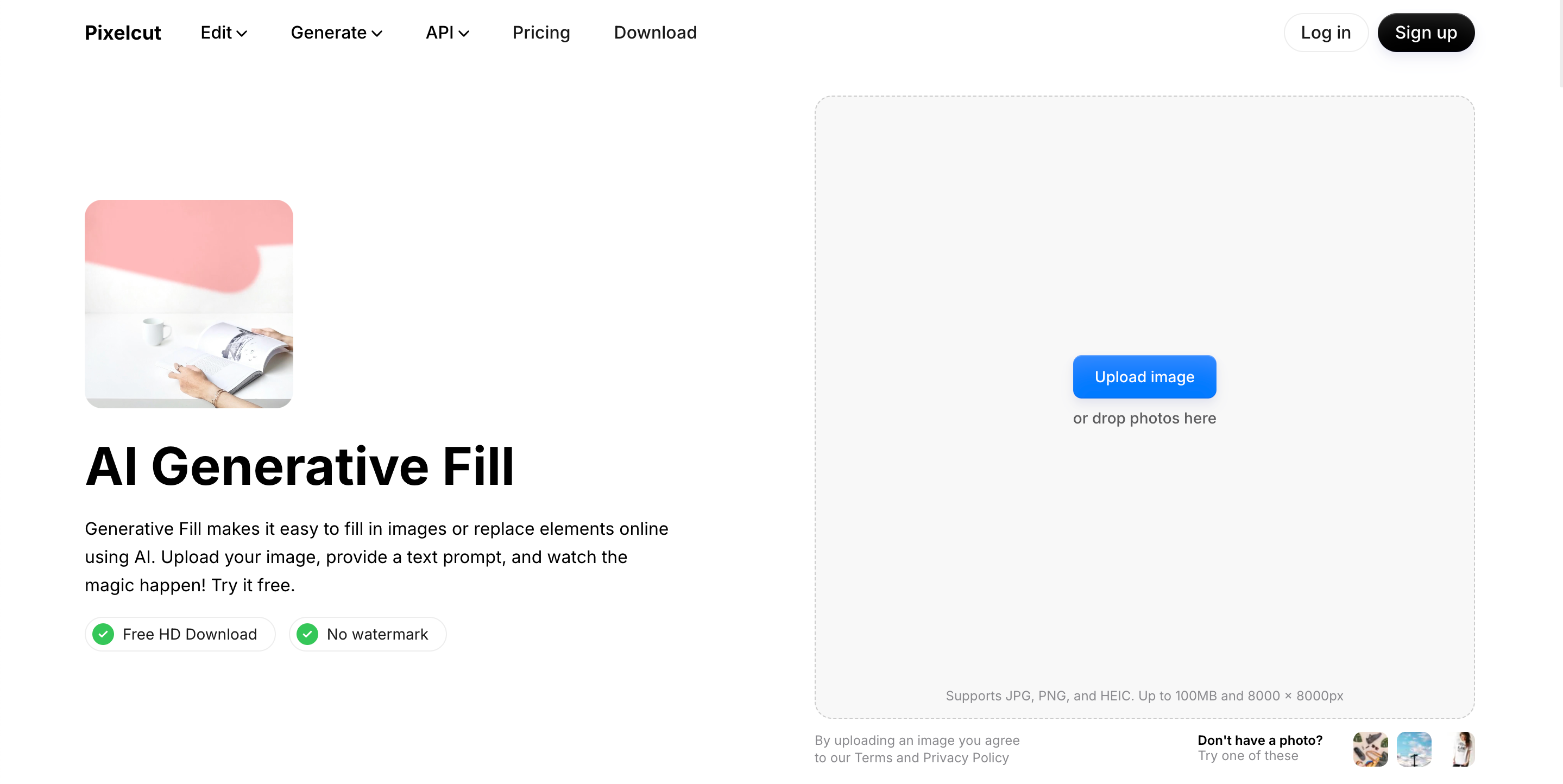 Pixelcut AI Feature Review Pixelcut AI Generative Fill